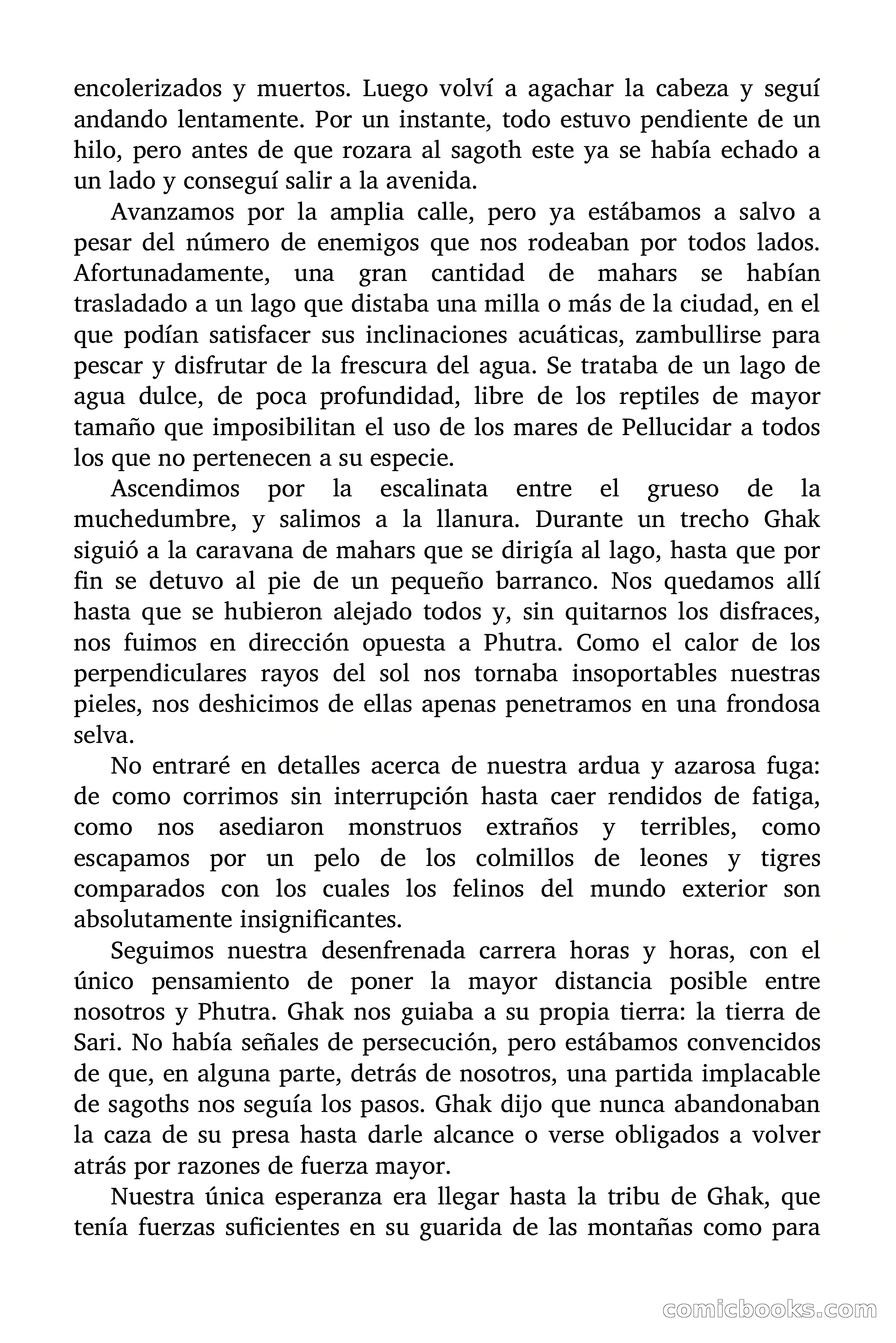 En el corazón de la Tierra — page 116 of 161