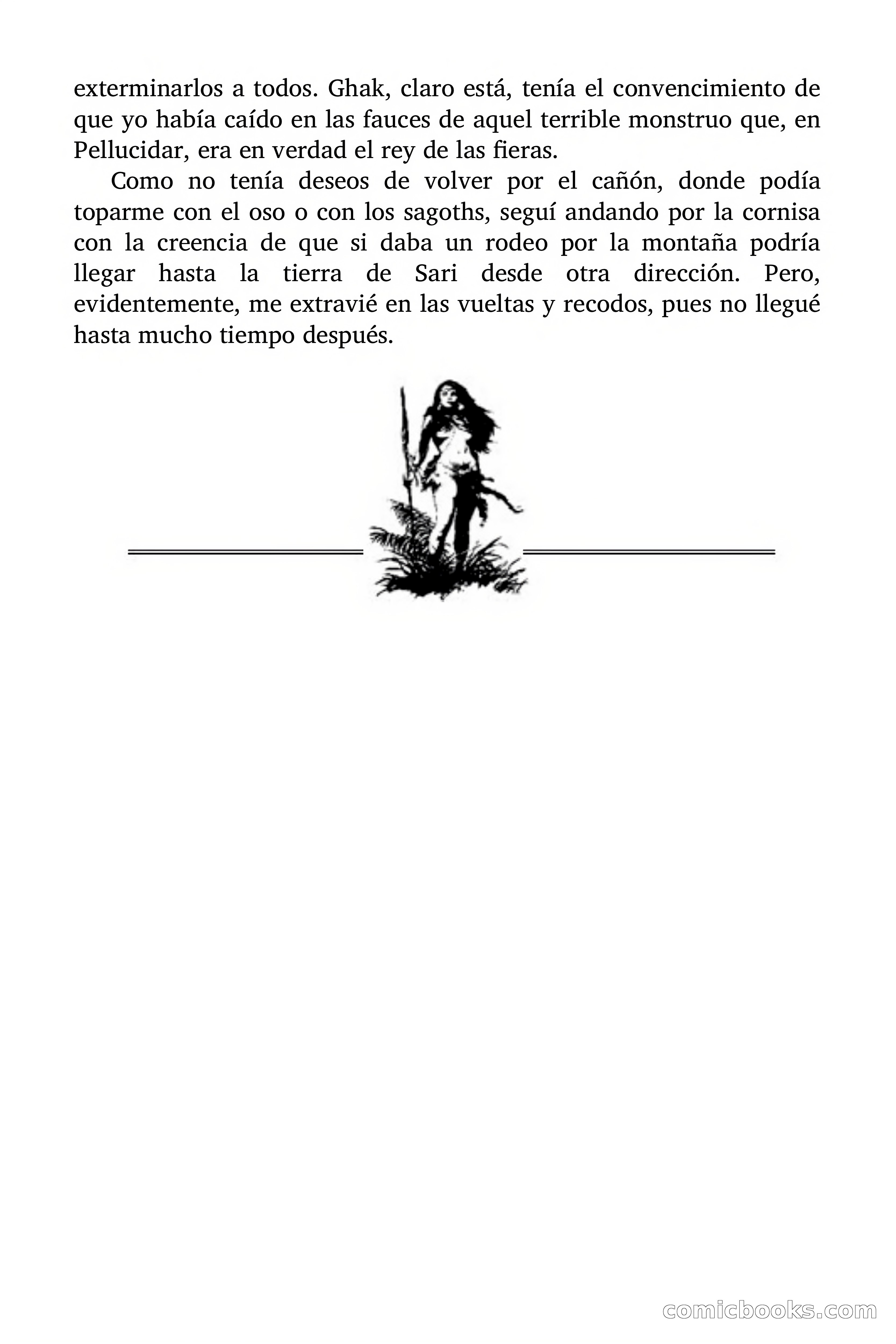 En el corazón de la Tierra — page 124 of 161