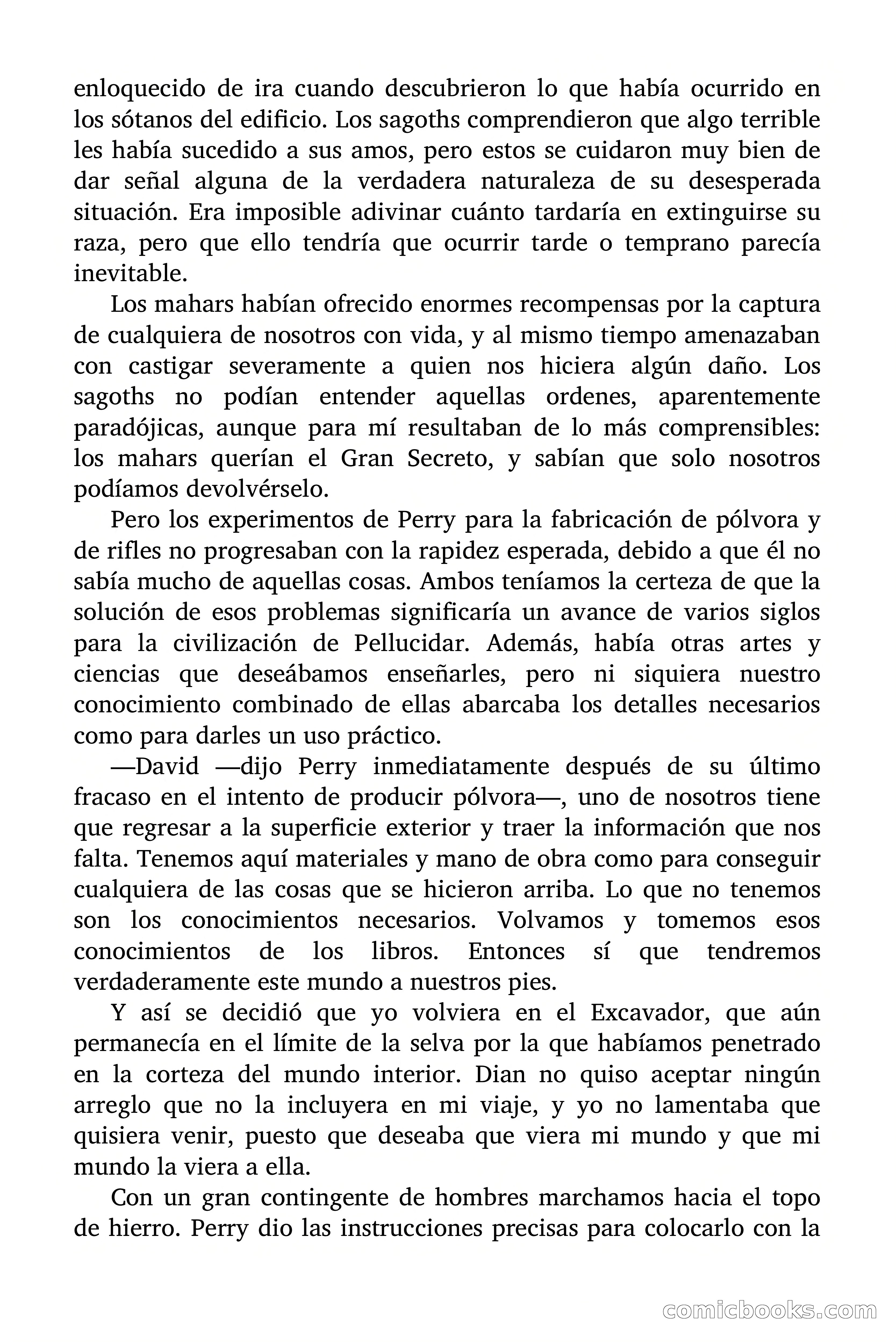 En el corazón de la Tierra — page 146 of 161