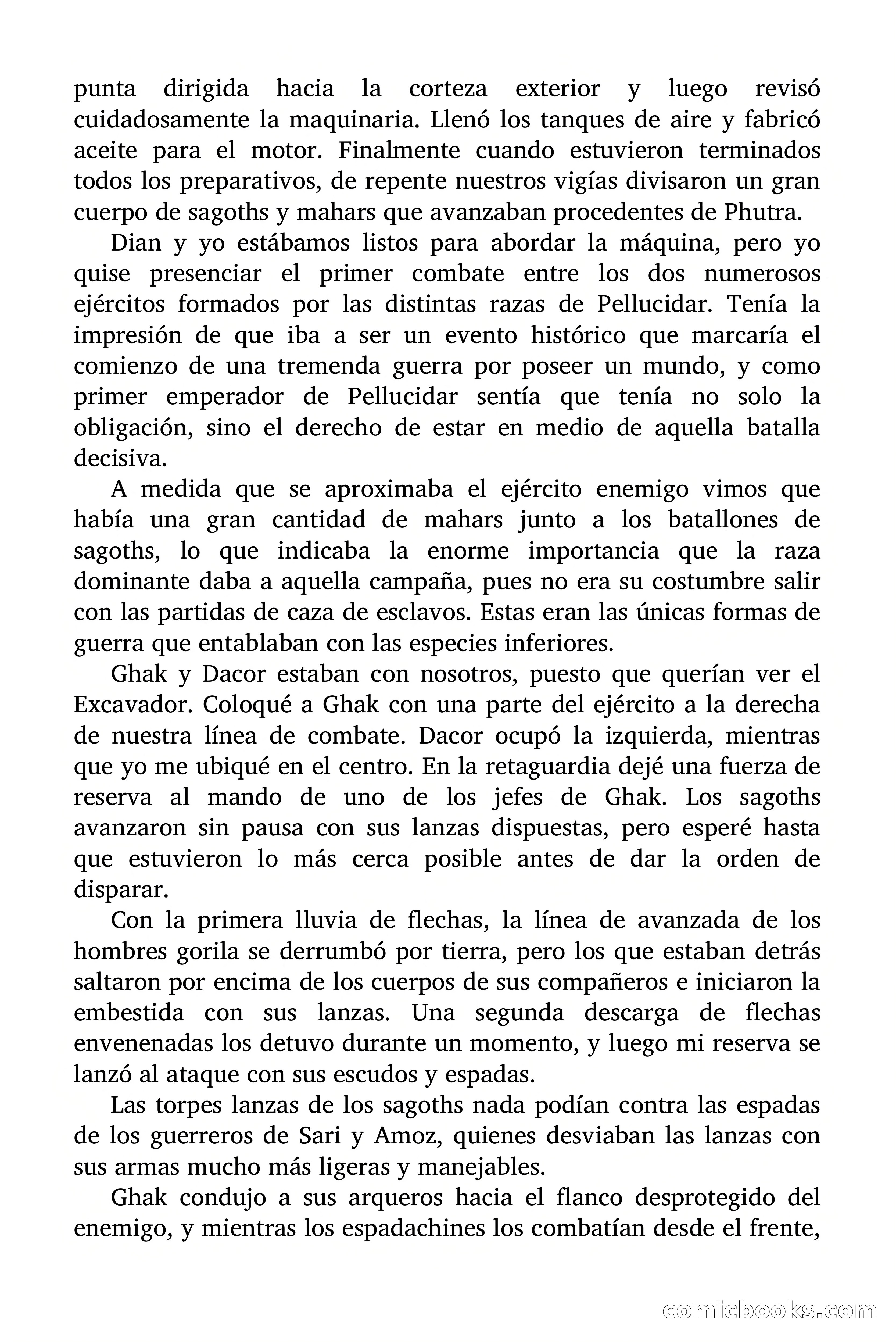 En el corazón de la Tierra — page 147 of 161
