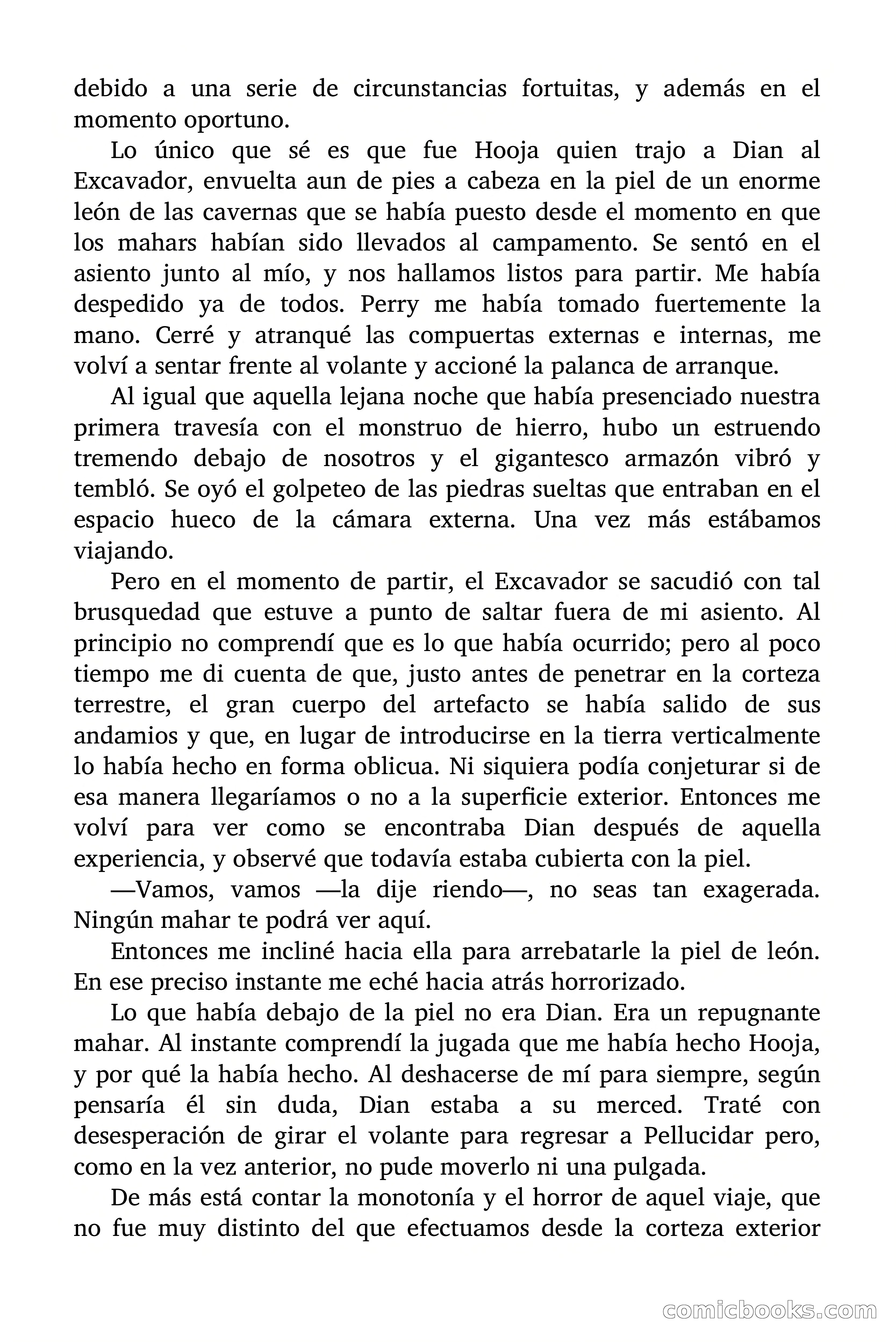 En el corazón de la Tierra — page 149 of 161