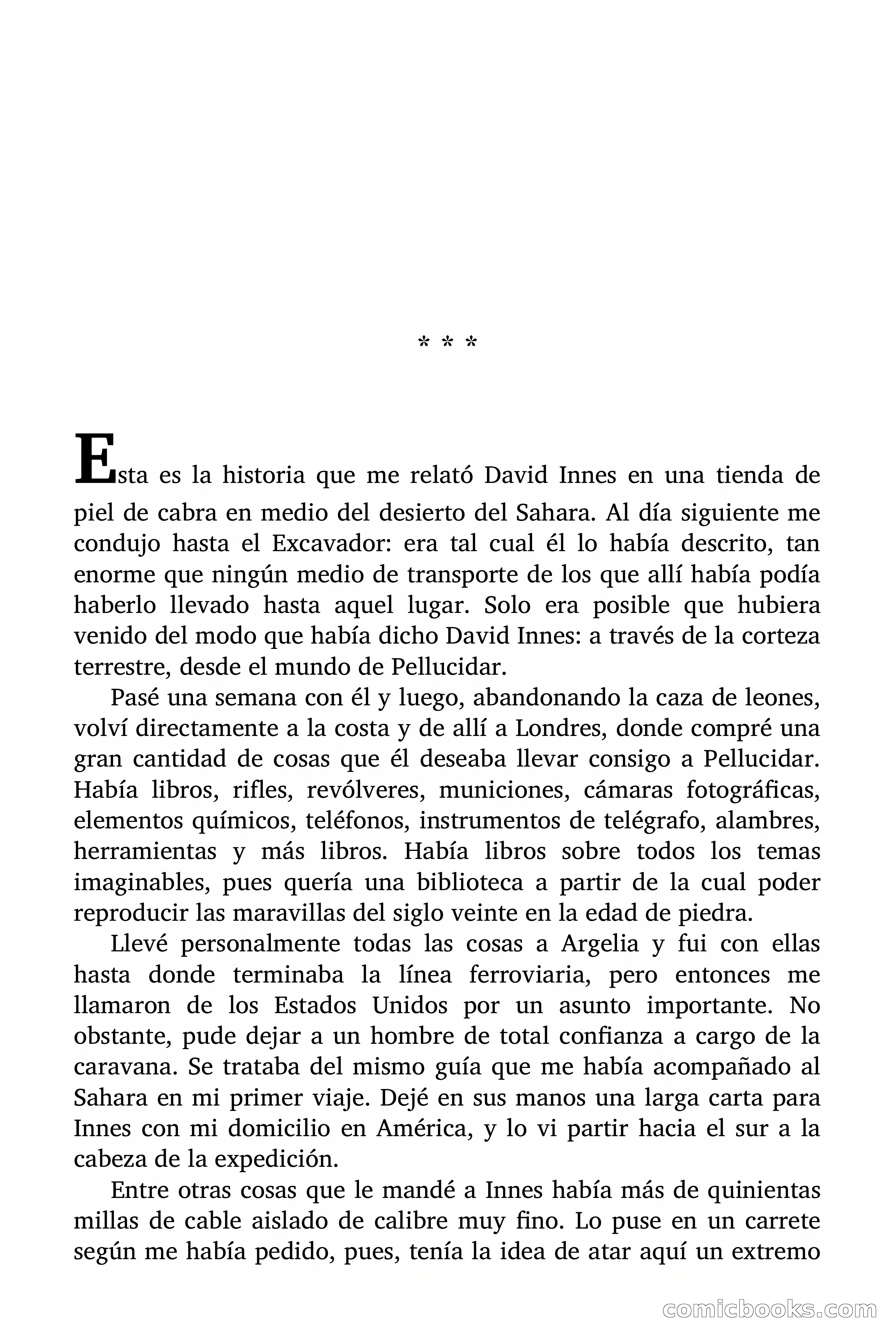En el corazón de la Tierra — page 151 of 161