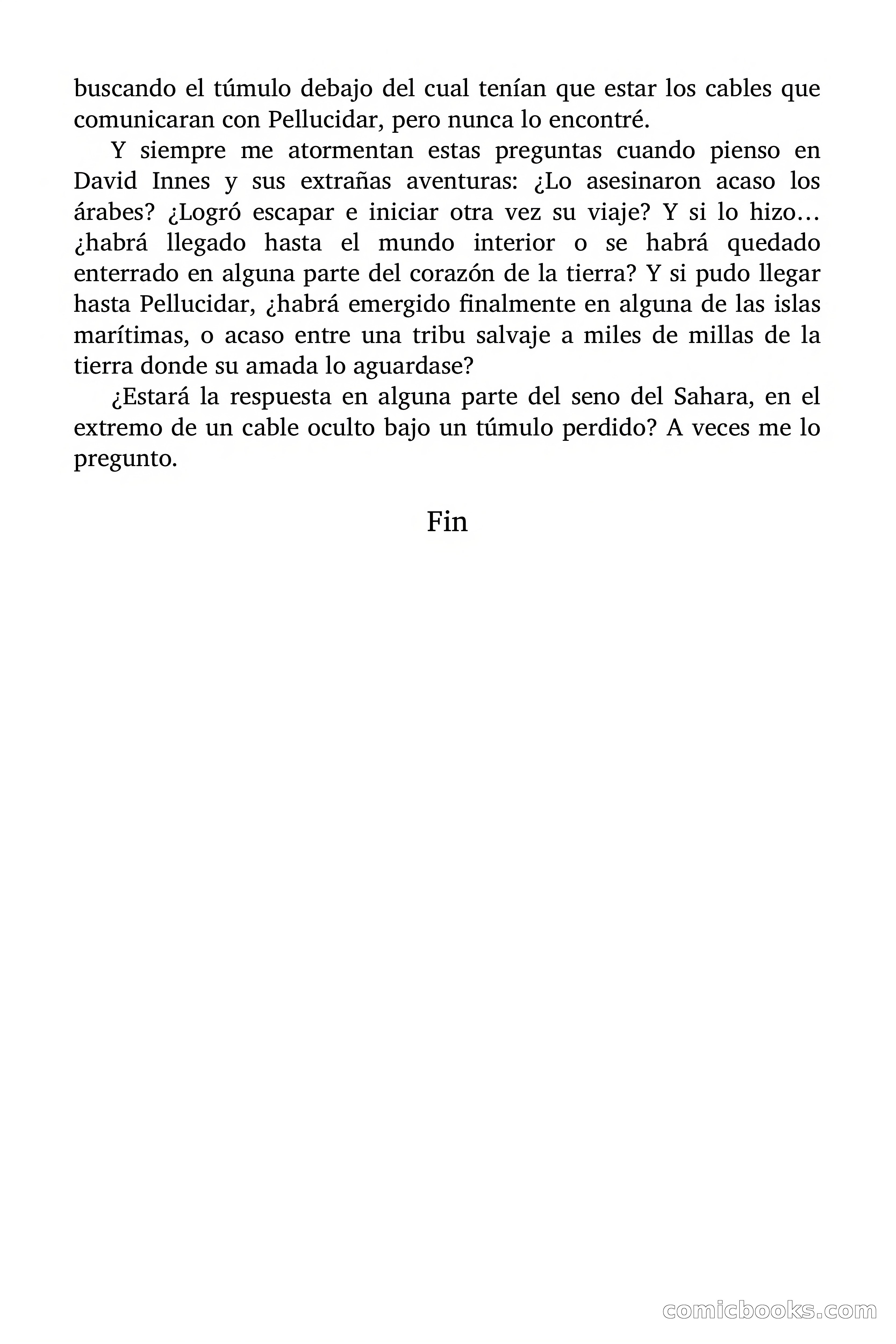 En el corazón de la Tierra — page 153 of 161