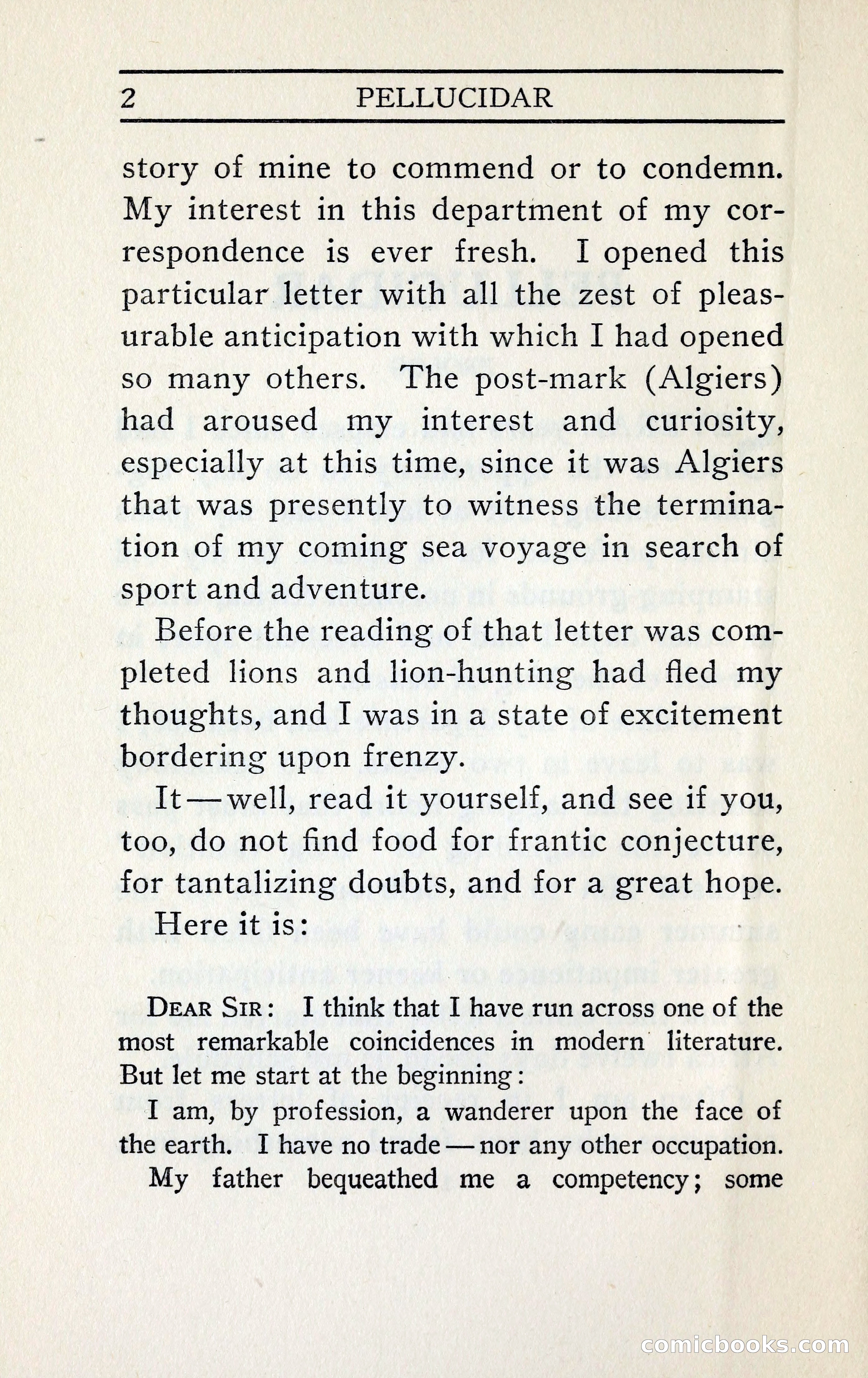 Pellucidar — page 19 of 353