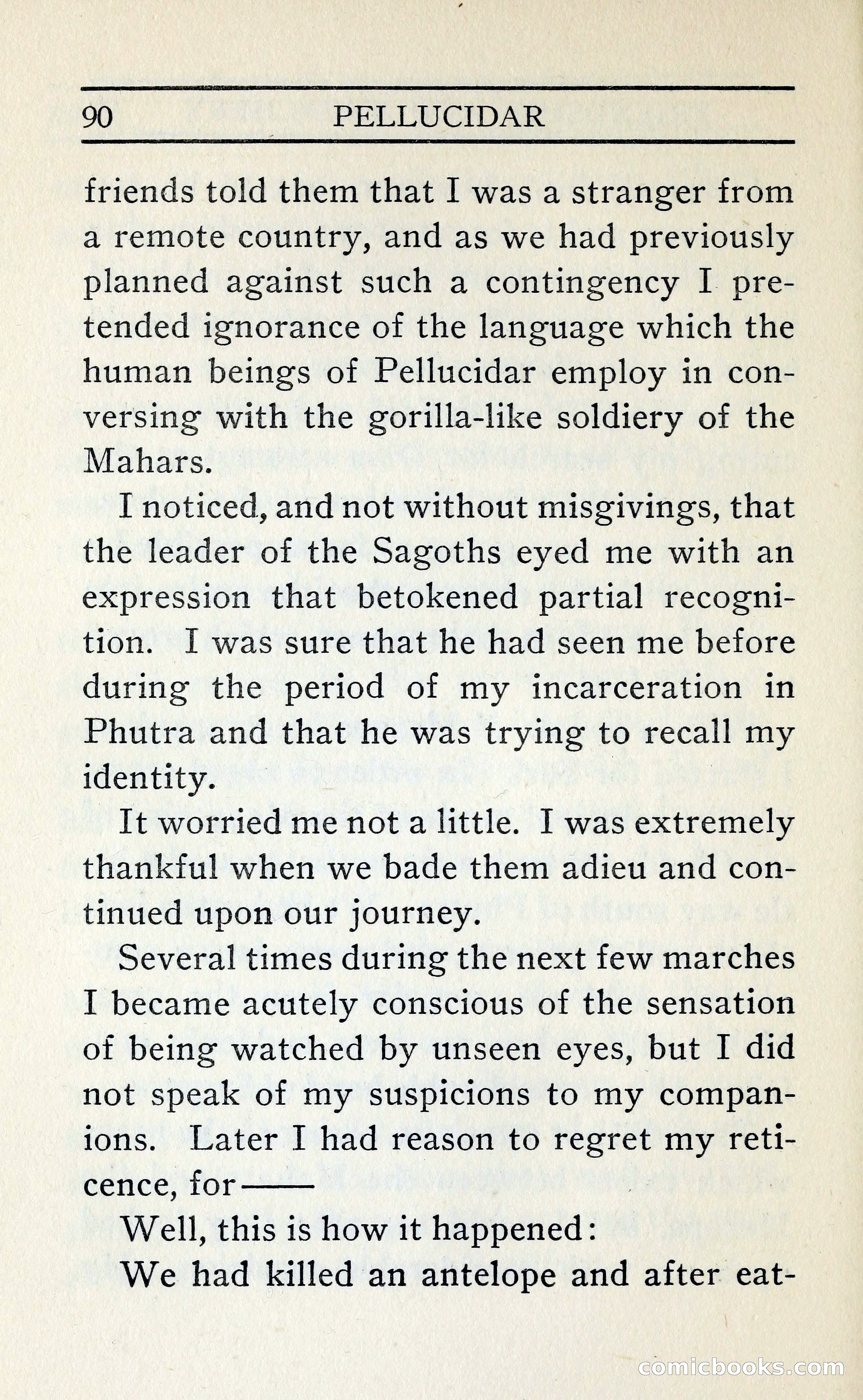 Pellucidar — page 109 of 353