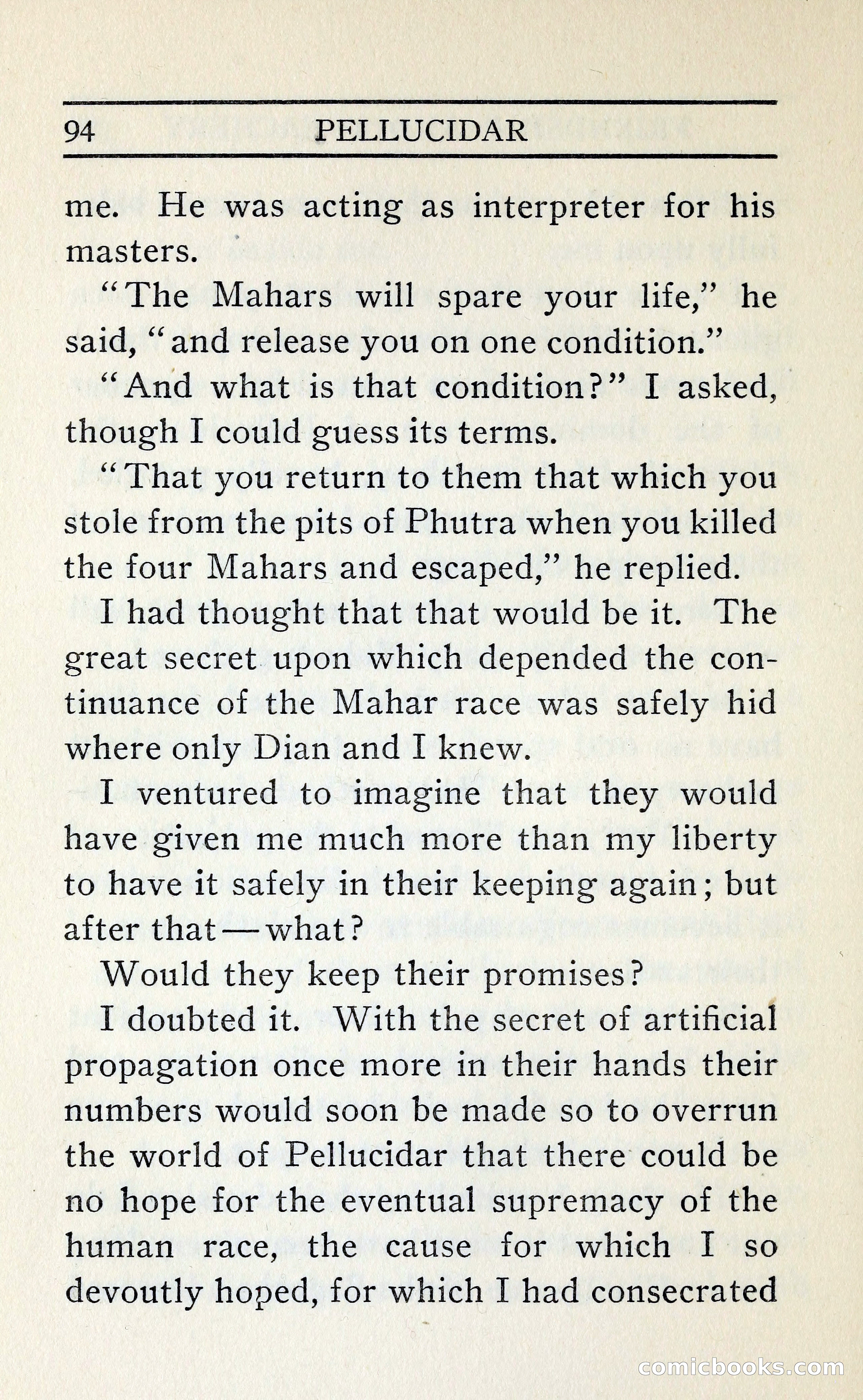 Pellucidar — page 113 of 353