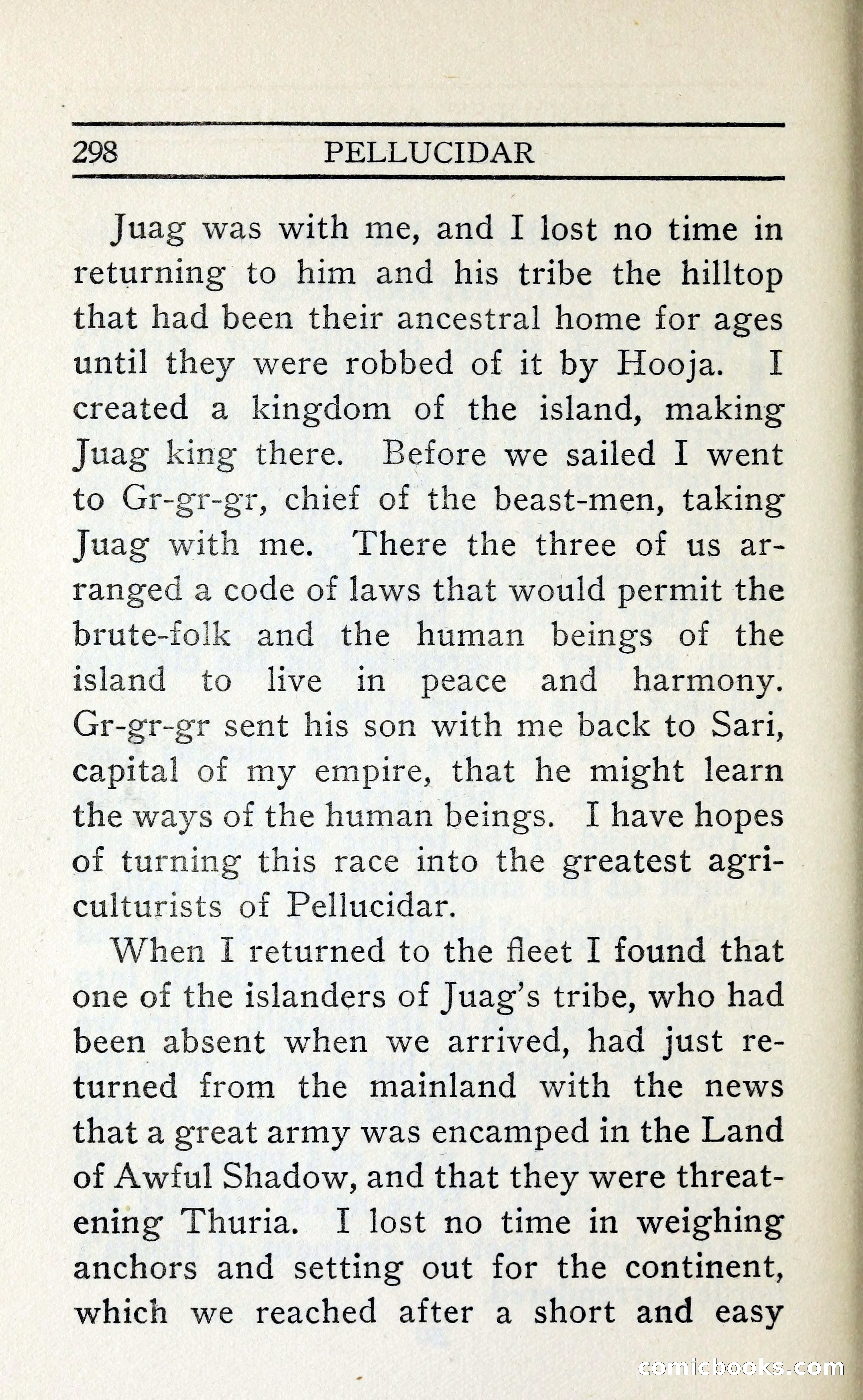 Pellucidar — page 321 of 353