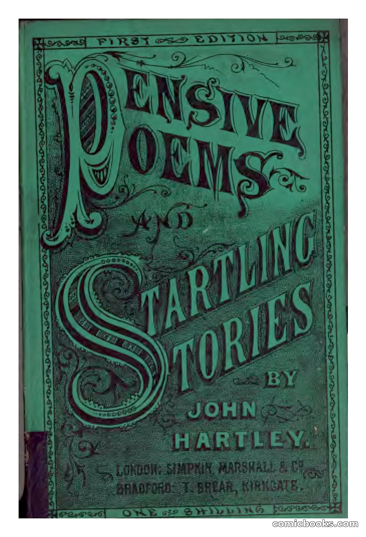 Pensive poems and startling stories