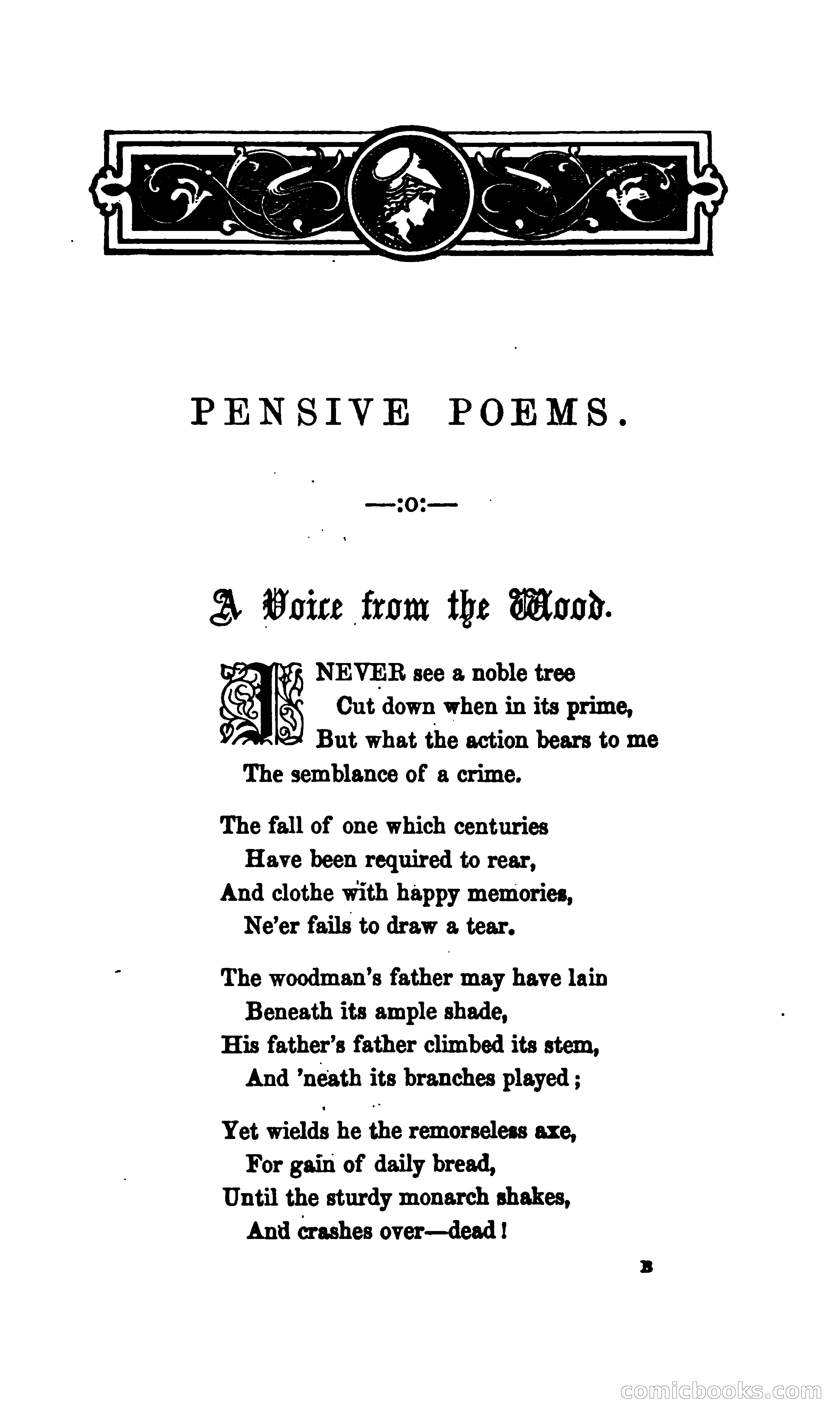 Pensive poems and startling stories — page 10 of 142