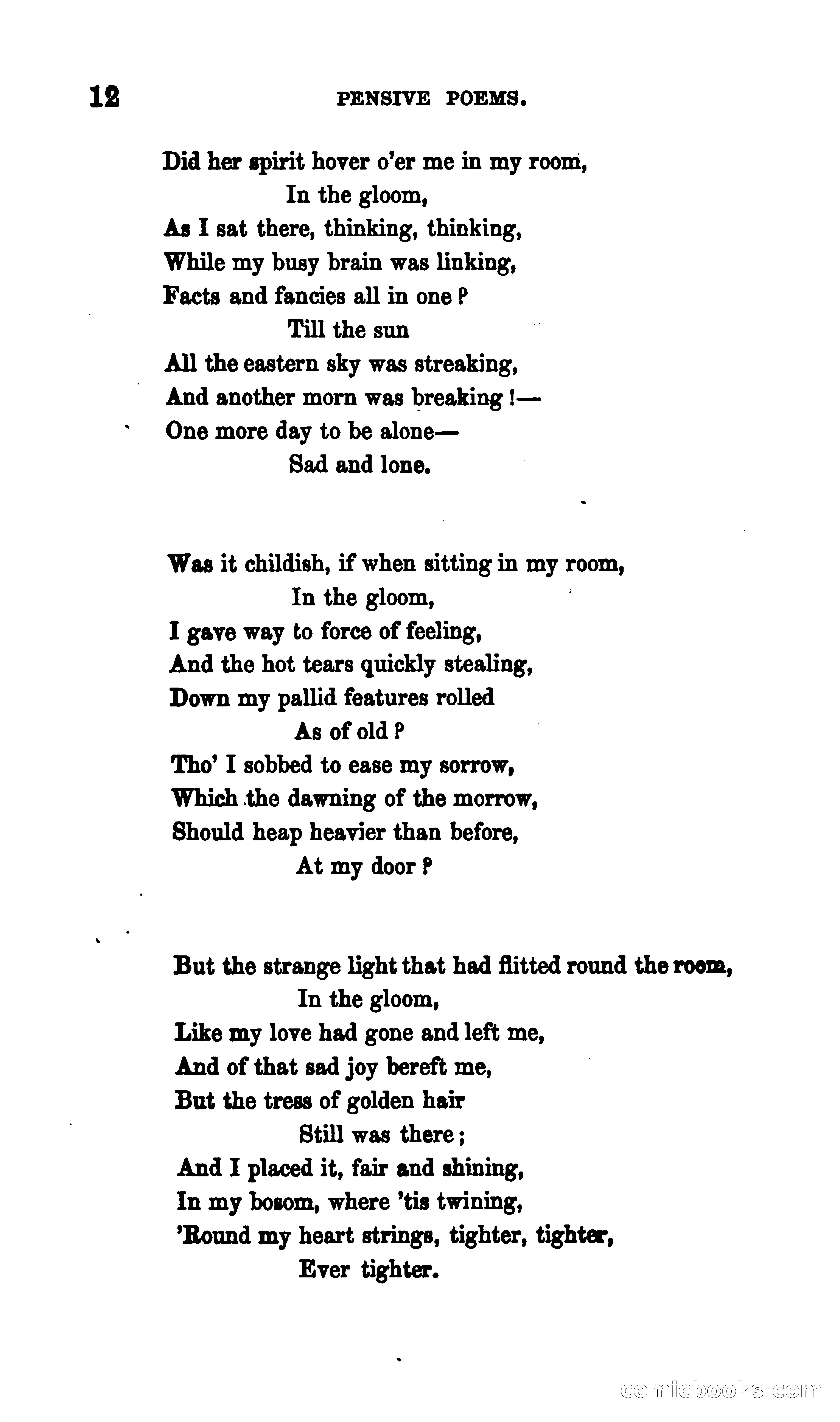 Pensive poems and startling stories — page 17 of 142