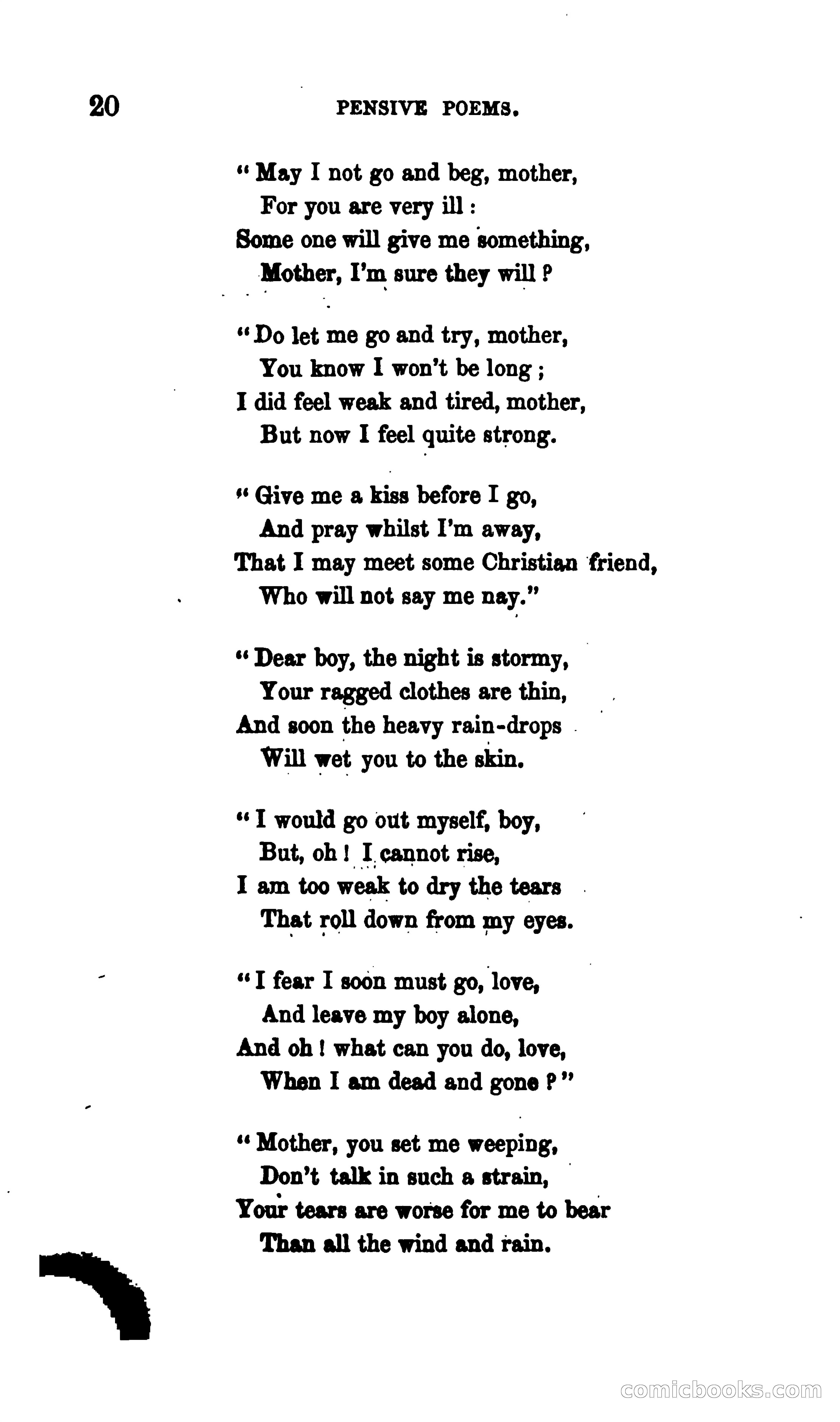 Pensive poems and startling stories — page 25 of 142