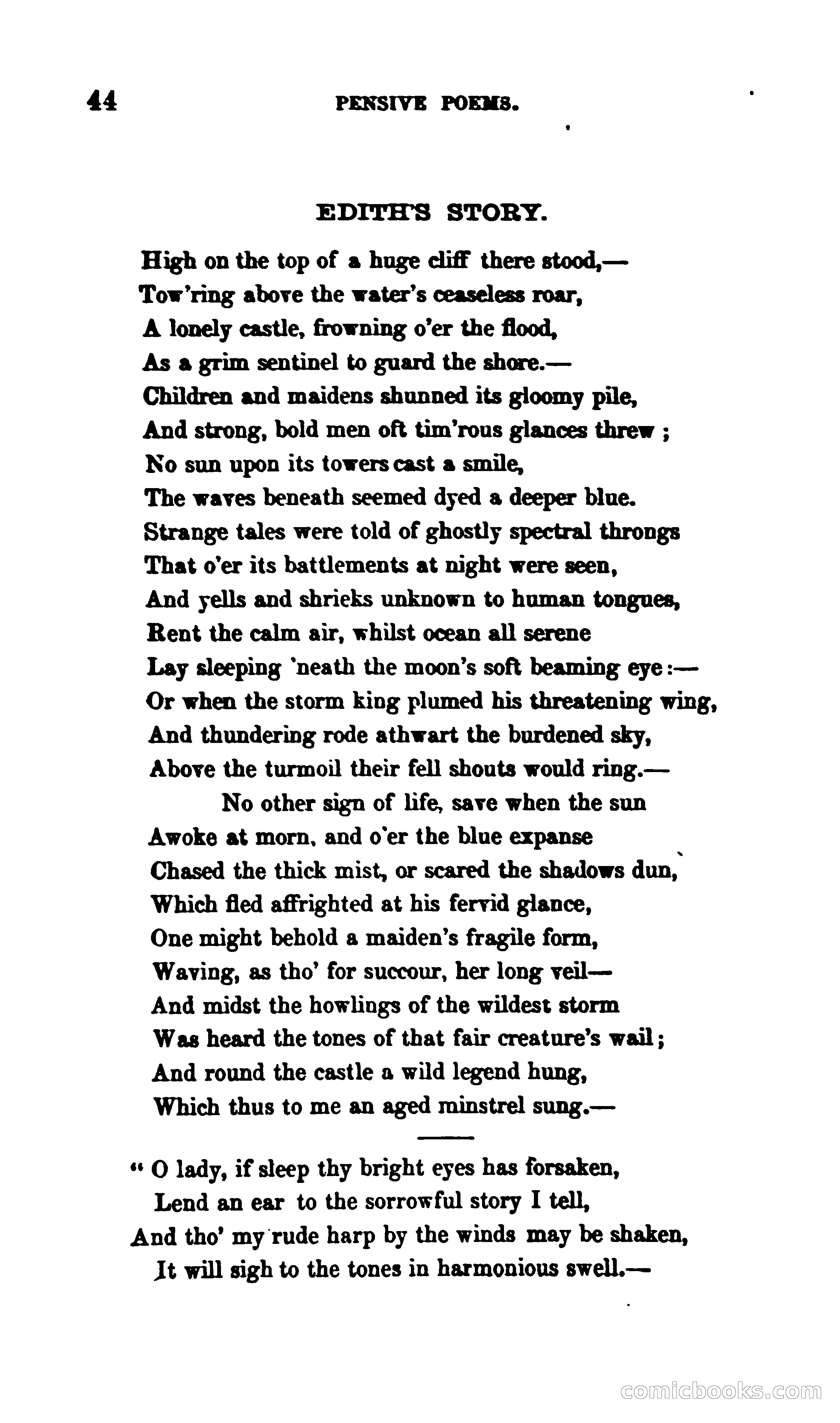 Pensive poems and startling stories — page 49 of 142