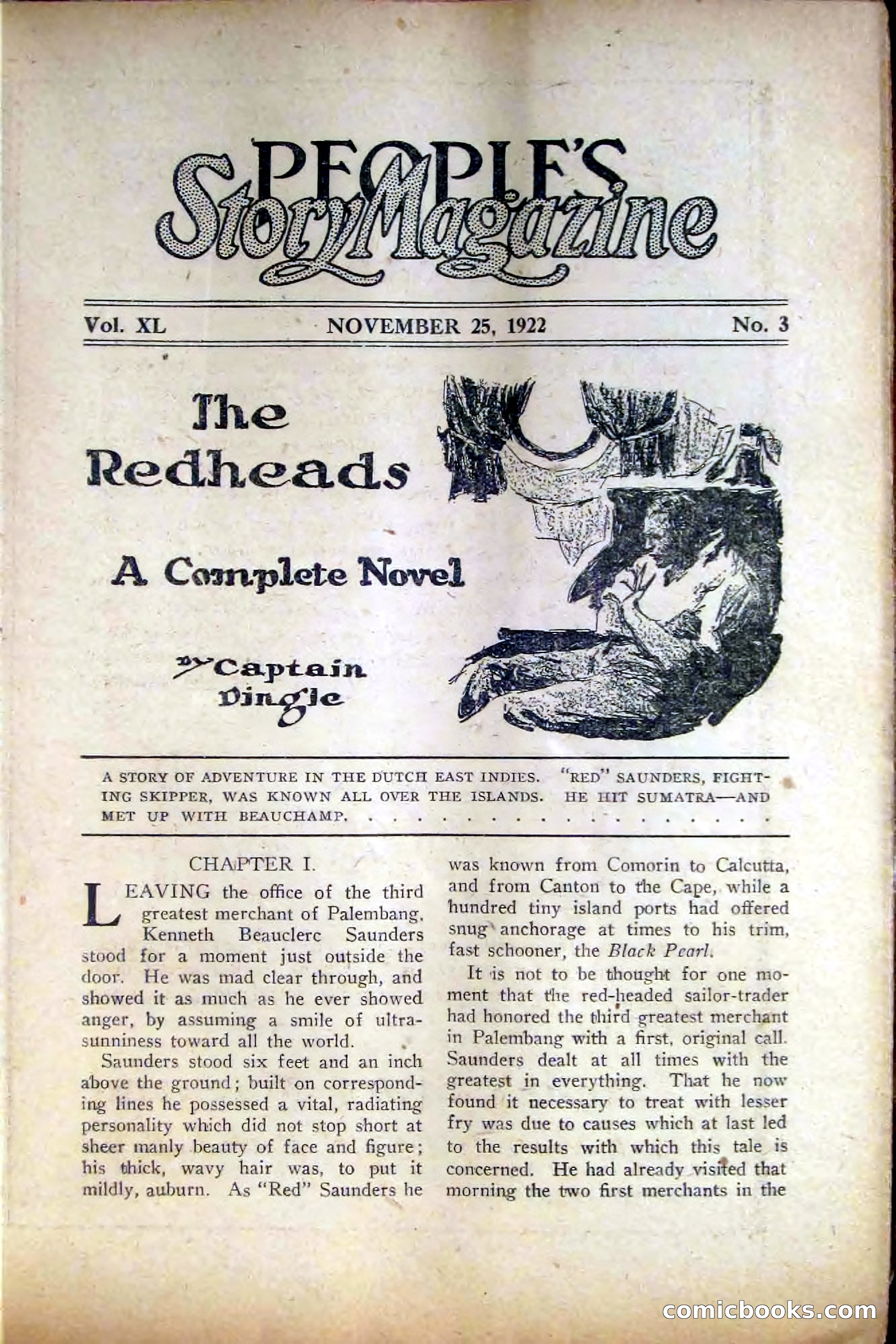 People's Story Magazine, November 25, 1922 — page 5 of 196