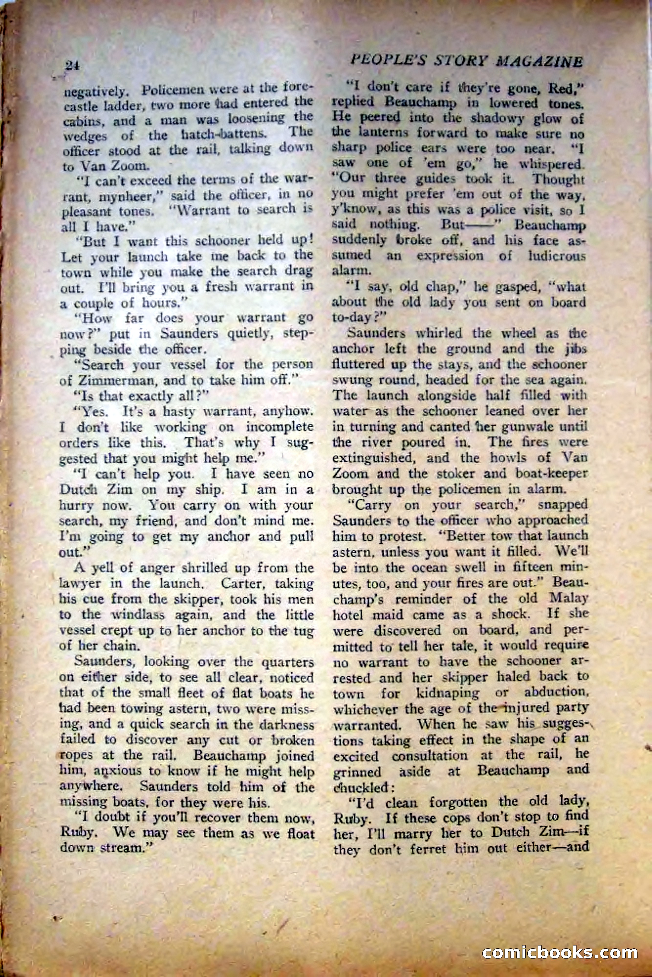 People's Story Magazine, November 25, 1922 — page 26 of 196