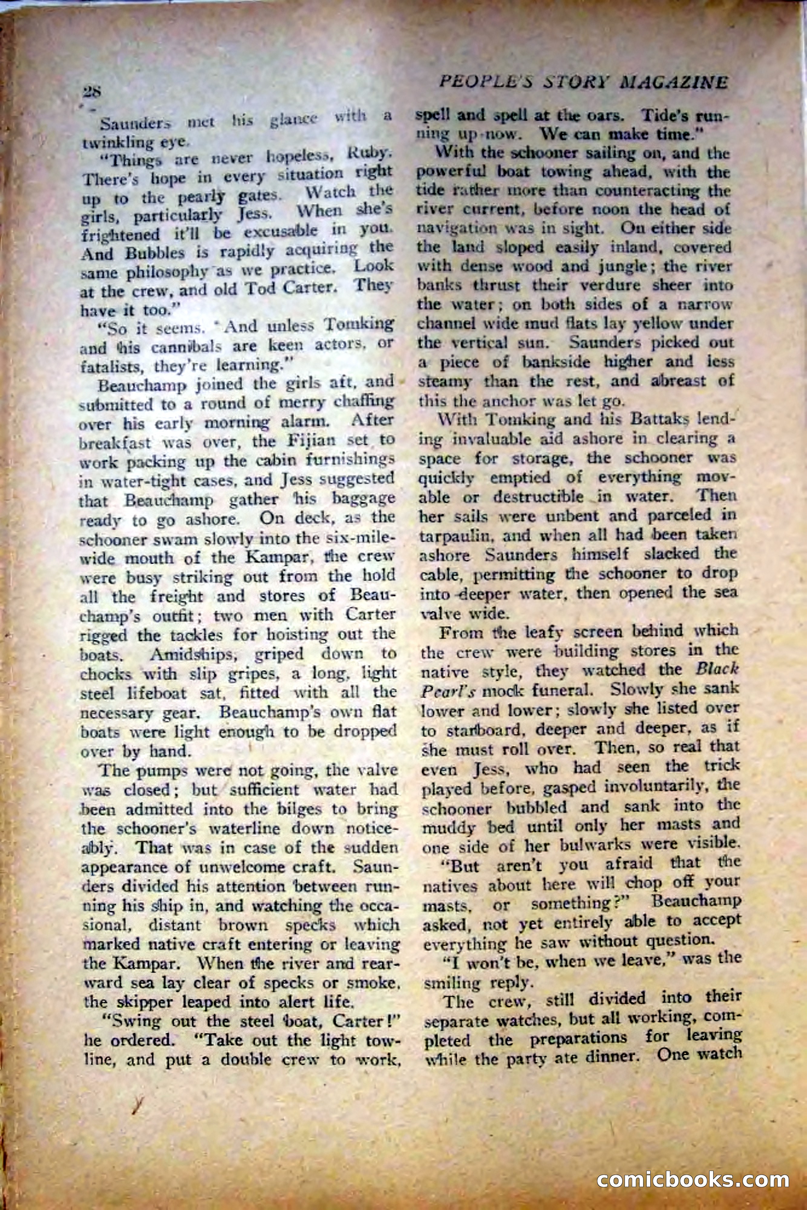 People's Story Magazine, November 25, 1922 — page 30 of 196