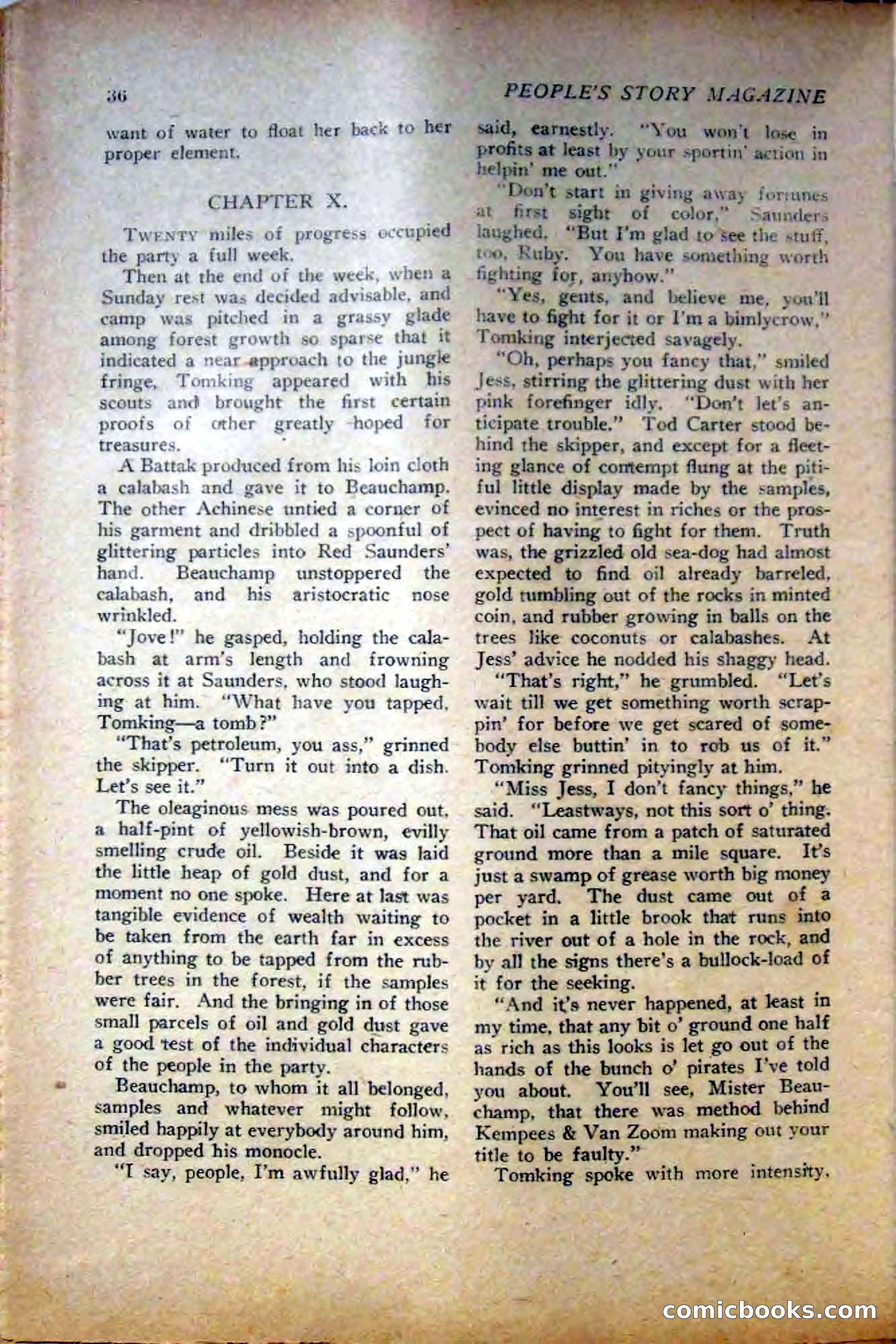 People's Story Magazine, November 25, 1922 — page 38 of 196