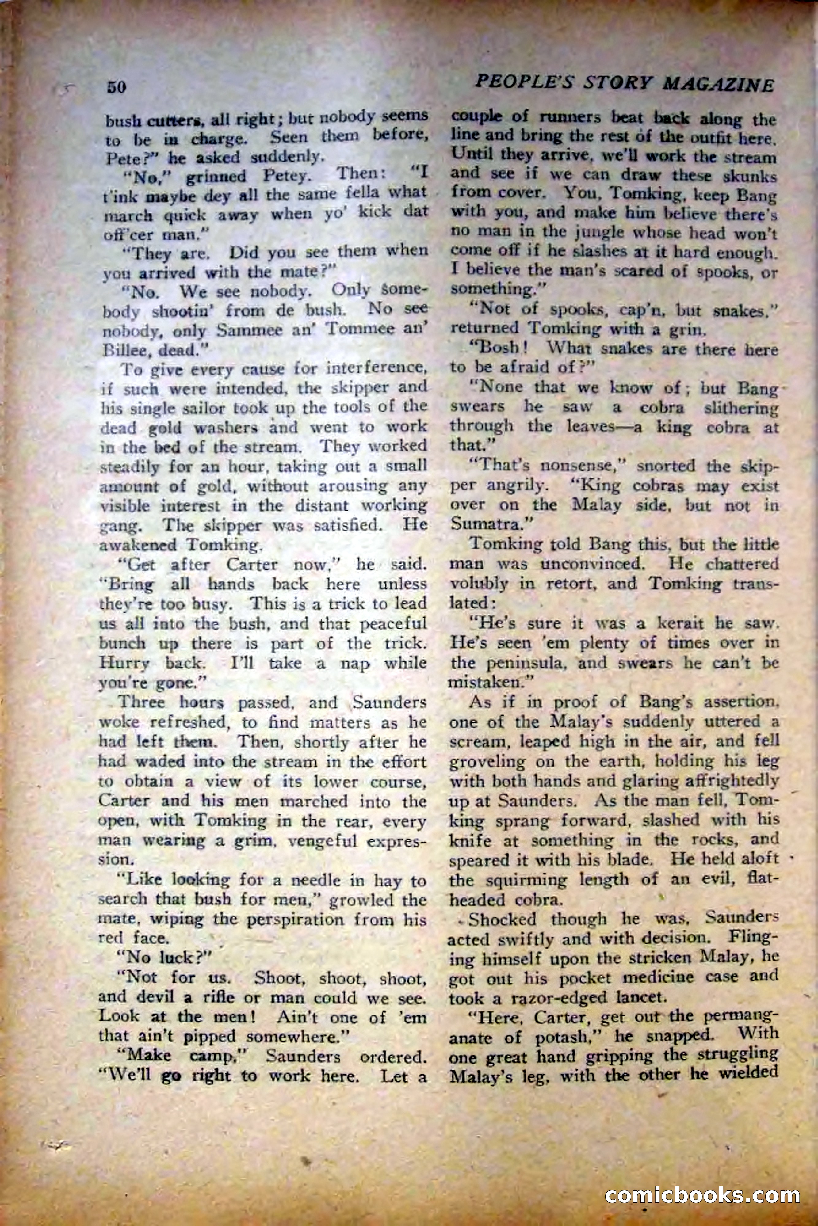 People's Story Magazine, November 25, 1922 — page 52 of 196