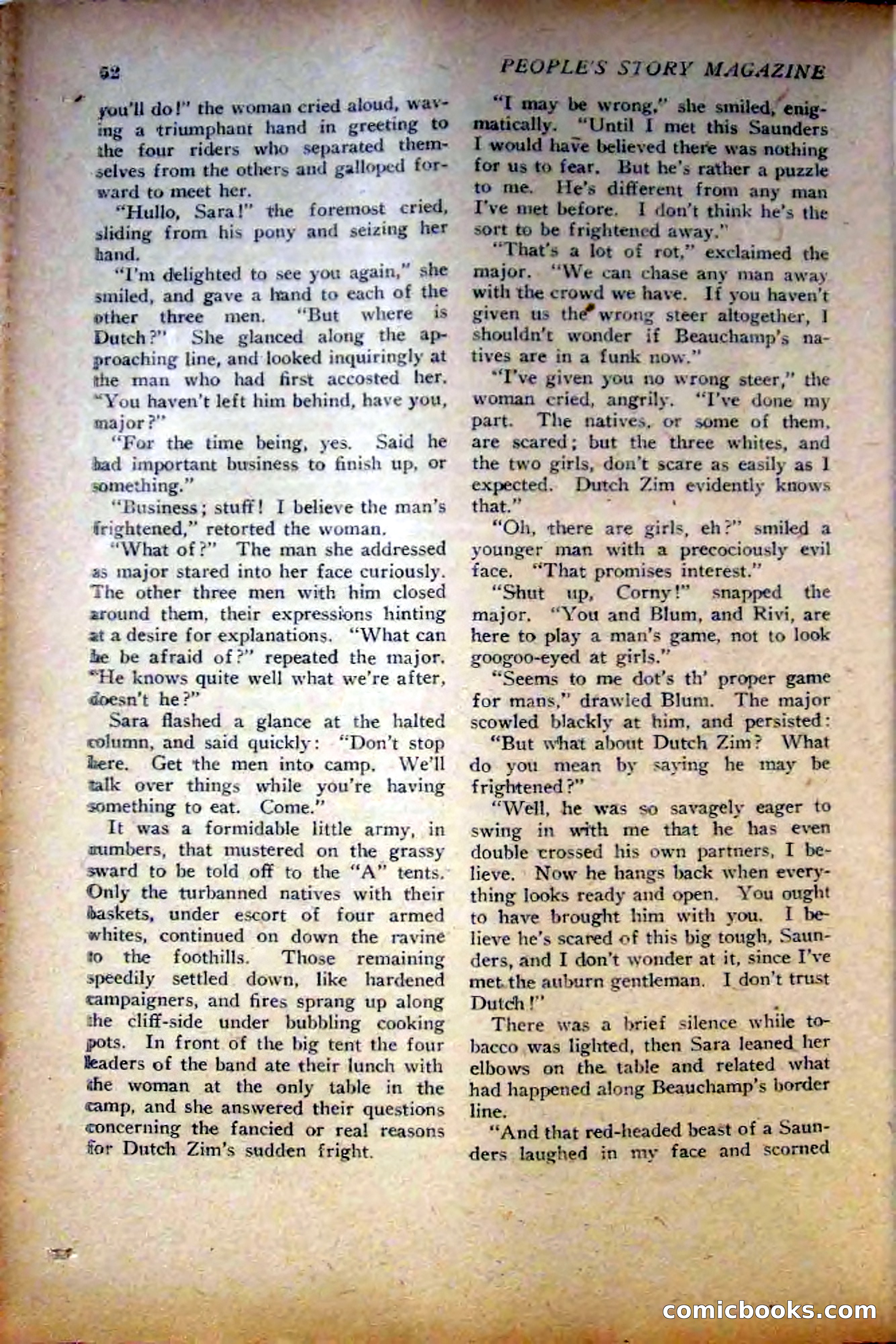 People's Story Magazine, November 25, 1922 — page 54 of 196