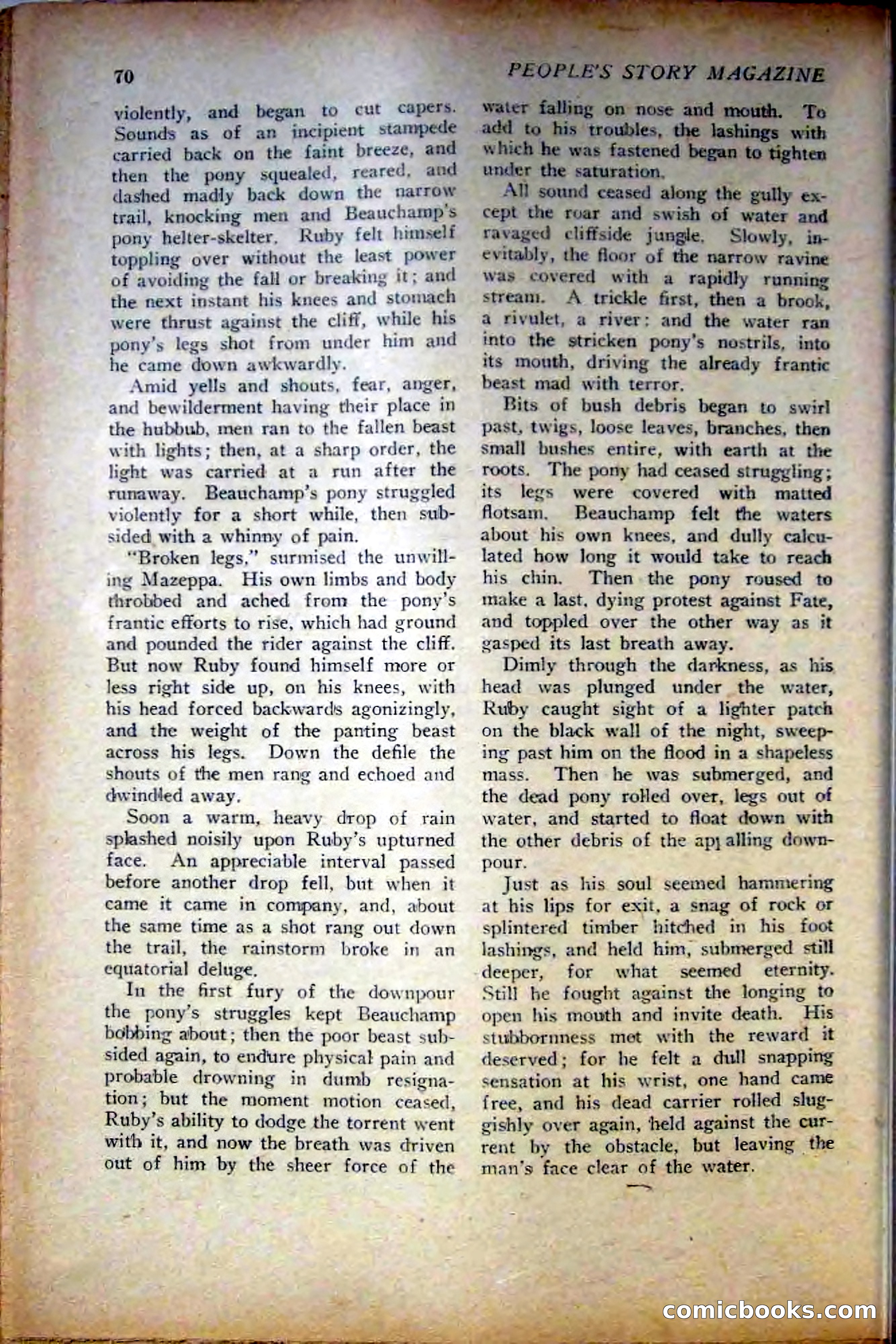 People's Story Magazine, November 25, 1922 — page 72 of 196