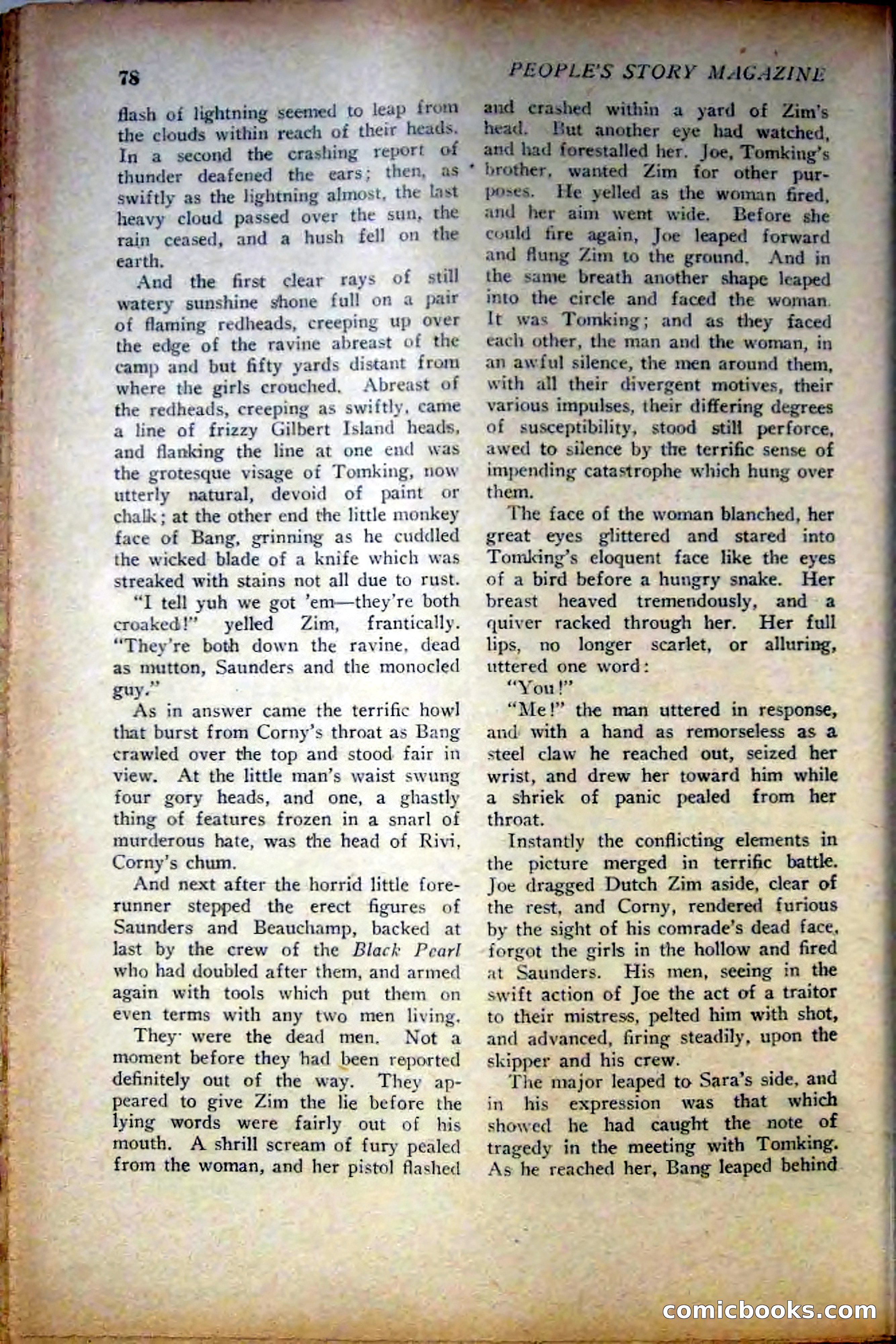People's Story Magazine, November 25, 1922 — page 80 of 196