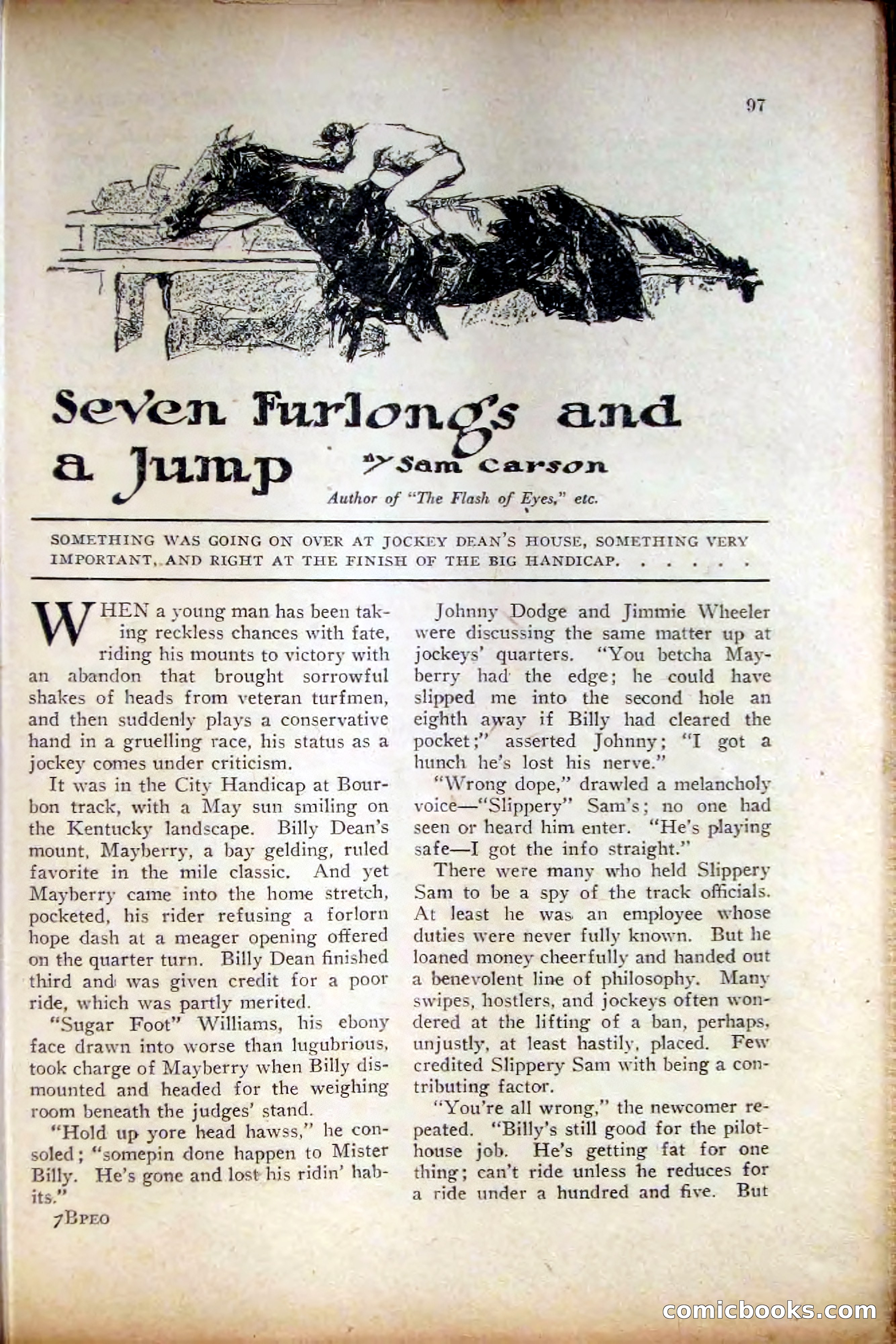 People's Story Magazine, November 25, 1922 — page 99 of 196