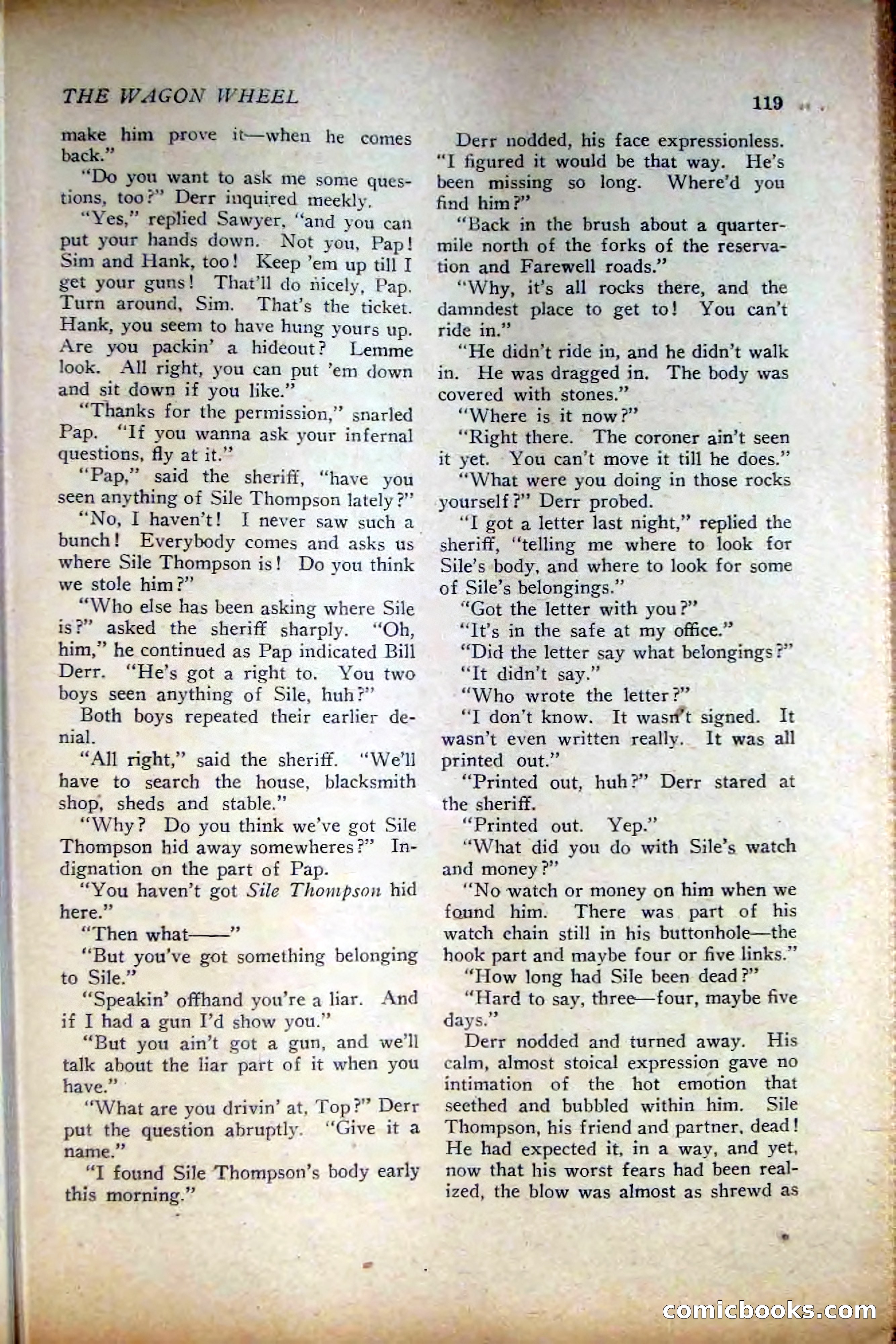 People's Story Magazine, November 25, 1922 — page 121 of 196