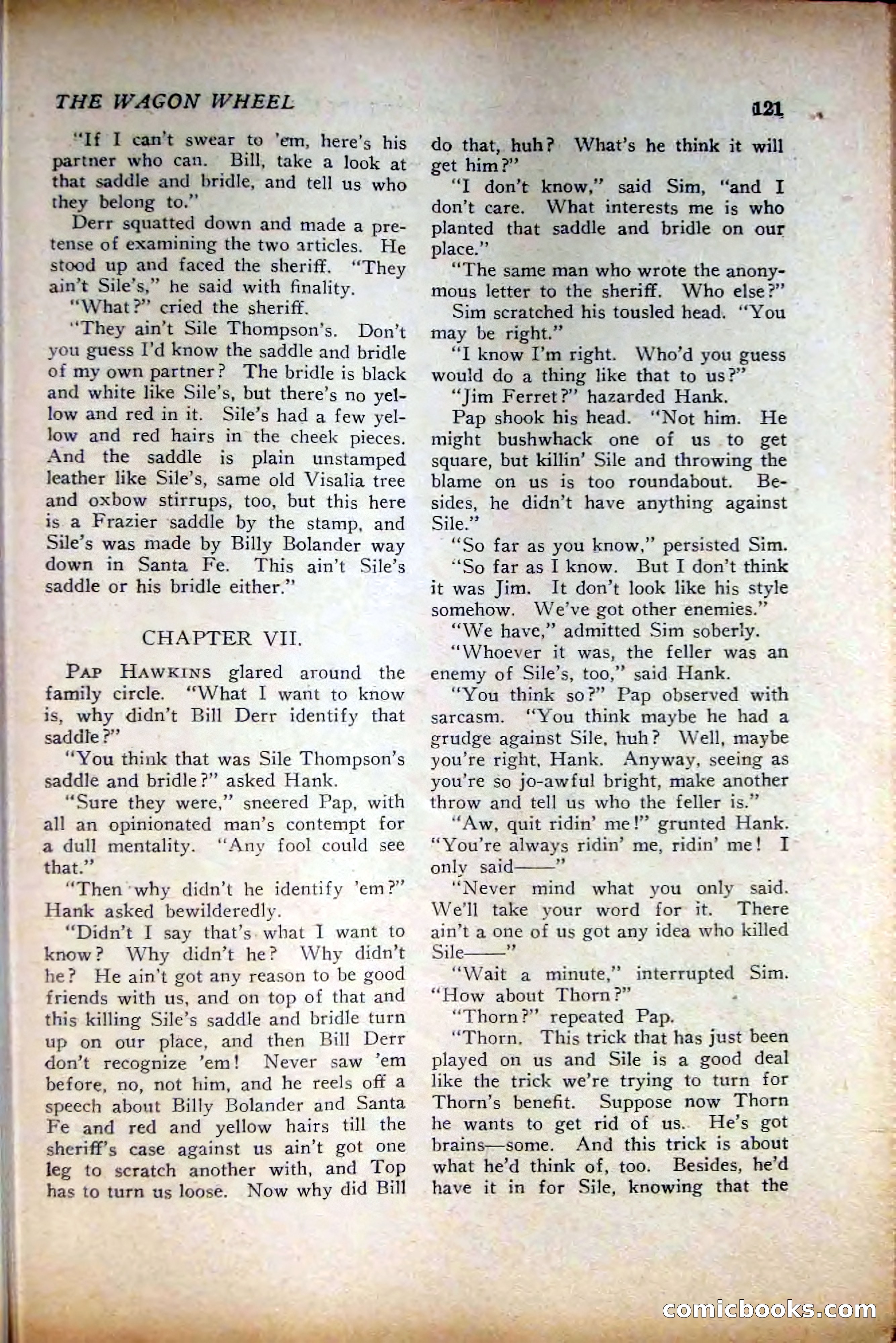 People's Story Magazine, November 25, 1922 — page 123 of 196