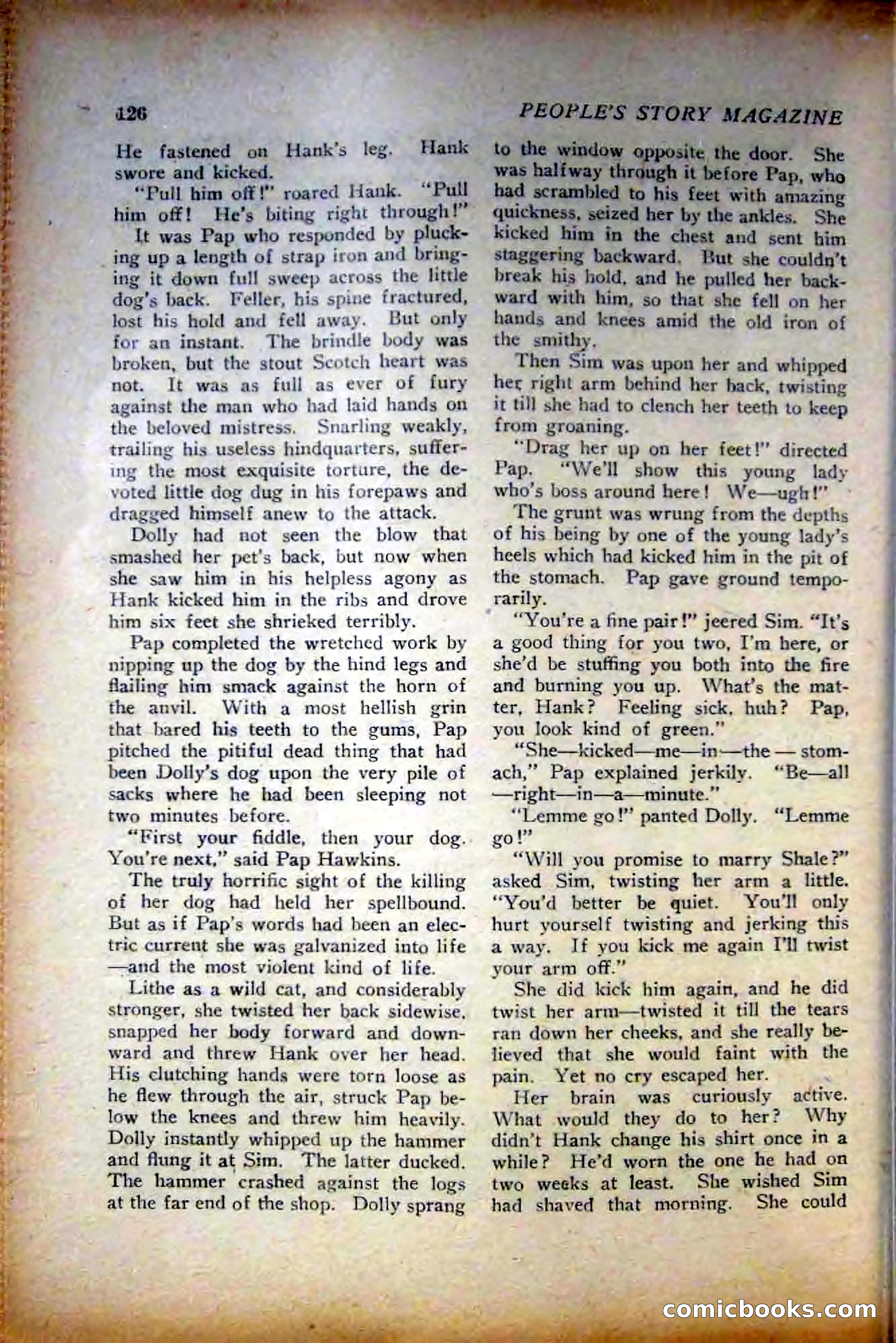 People's Story Magazine, November 25, 1922 — page 128 of 196