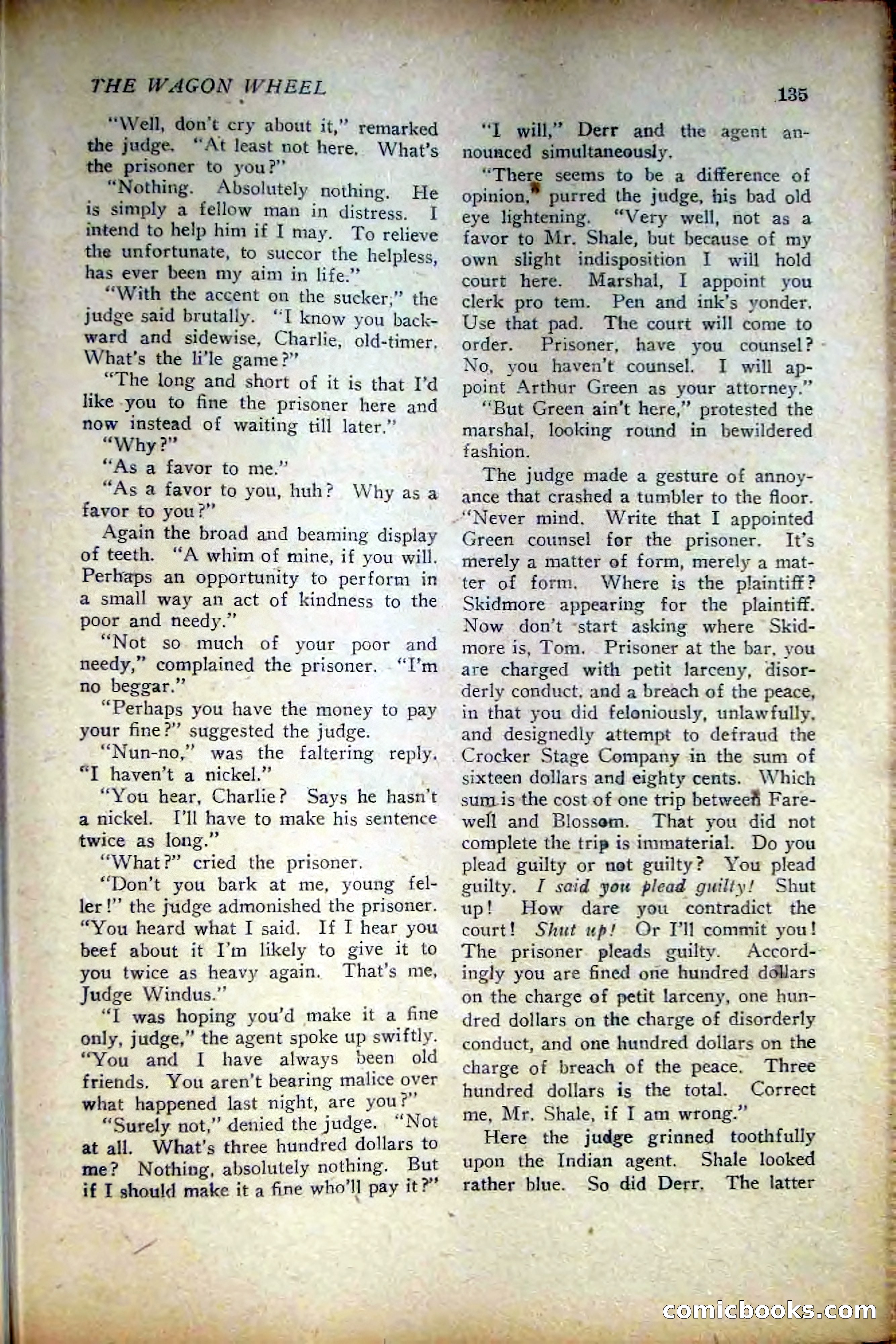 People's Story Magazine, November 25, 1922 — page 137 of 196