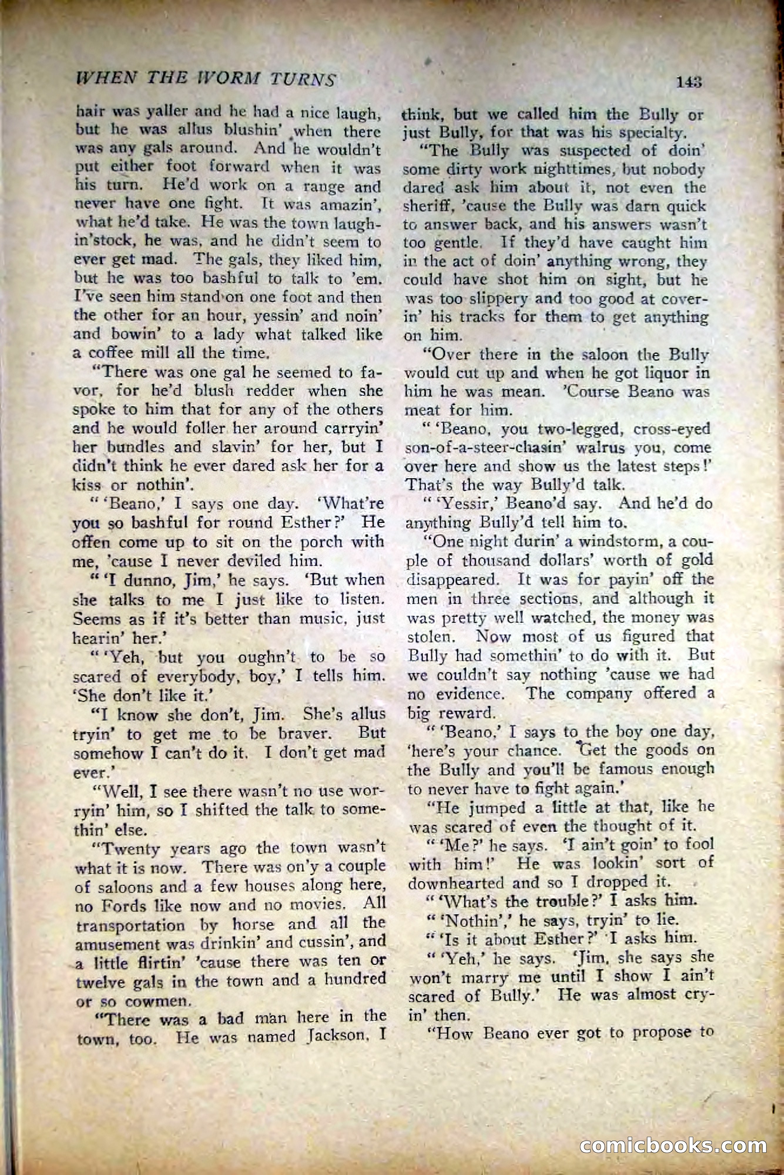 People's Story Magazine, November 25, 1922 — page 145 of 196