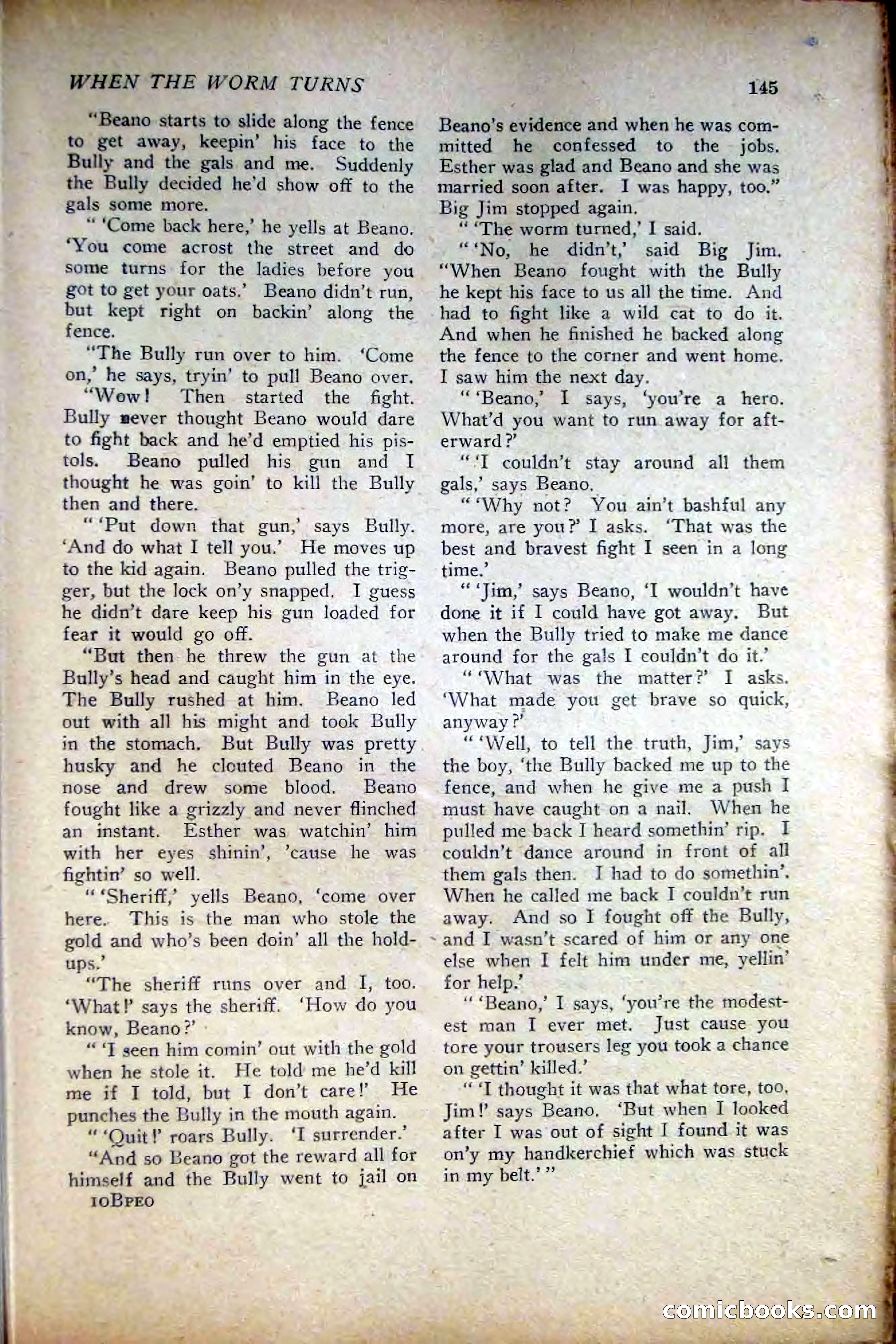 People's Story Magazine, November 25, 1922 — page 147 of 196