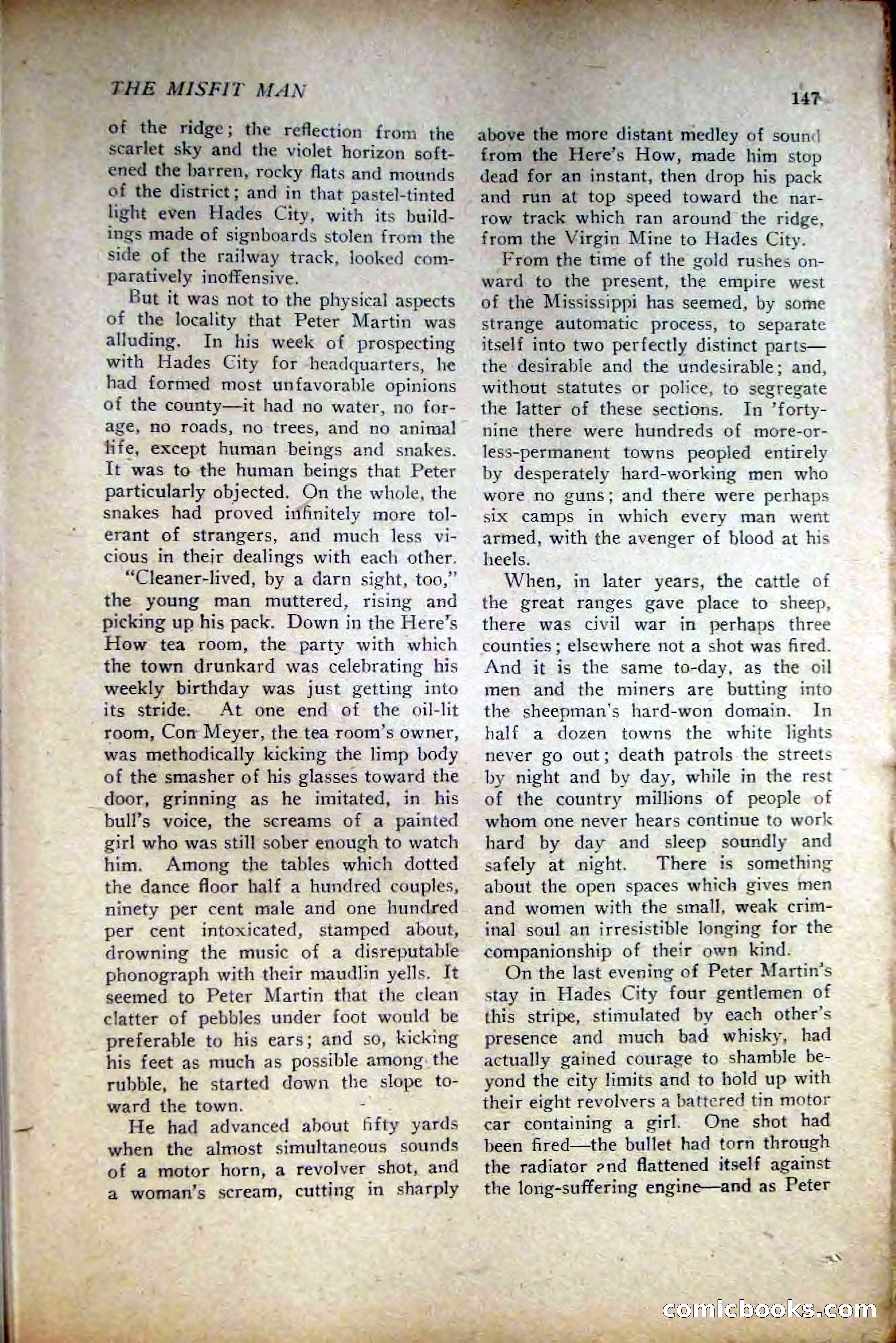People's Story Magazine, November 25, 1922 — page 149 of 196