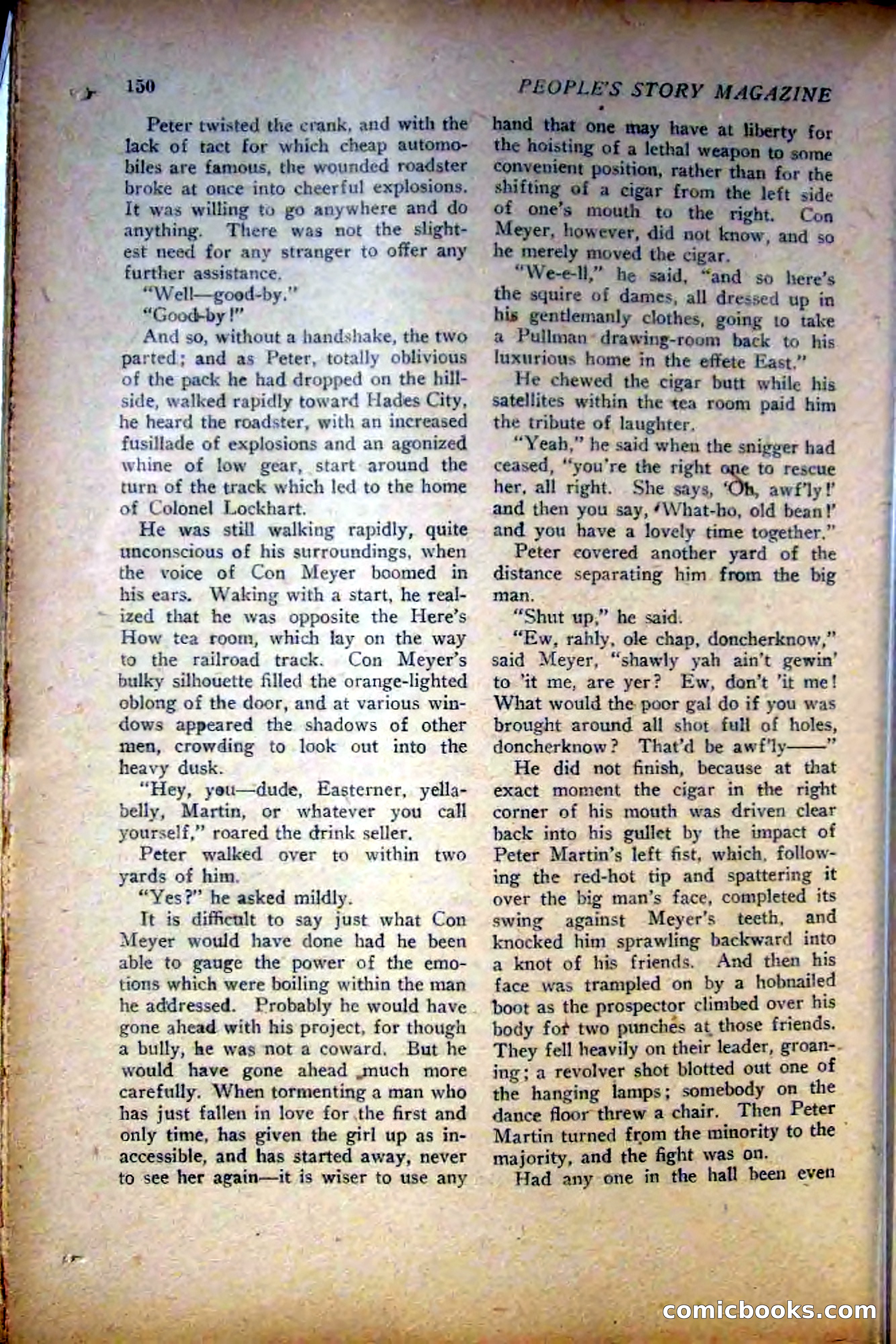 People's Story Magazine, November 25, 1922 — page 152 of 196