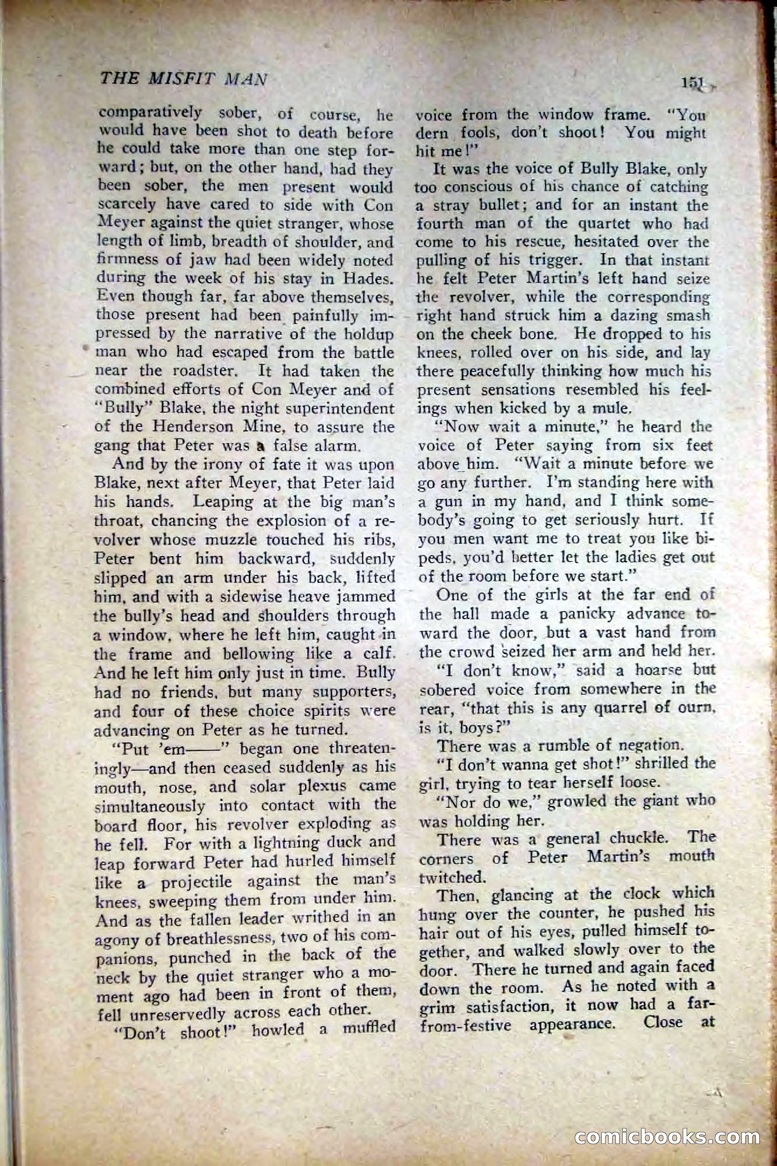 People's Story Magazine, November 25, 1922 — page 153 of 196