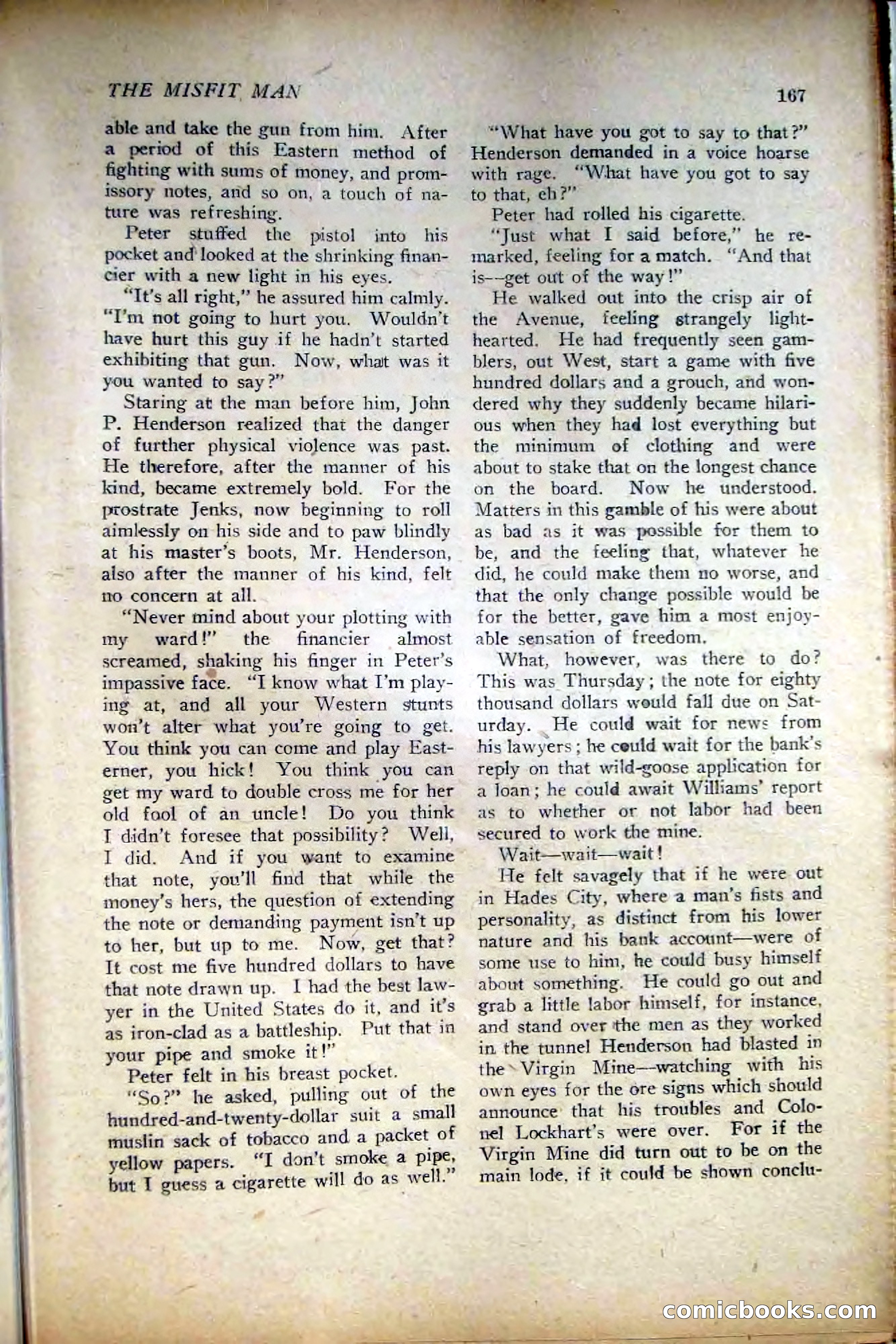 People's Story Magazine, November 25, 1922 — page 169 of 196