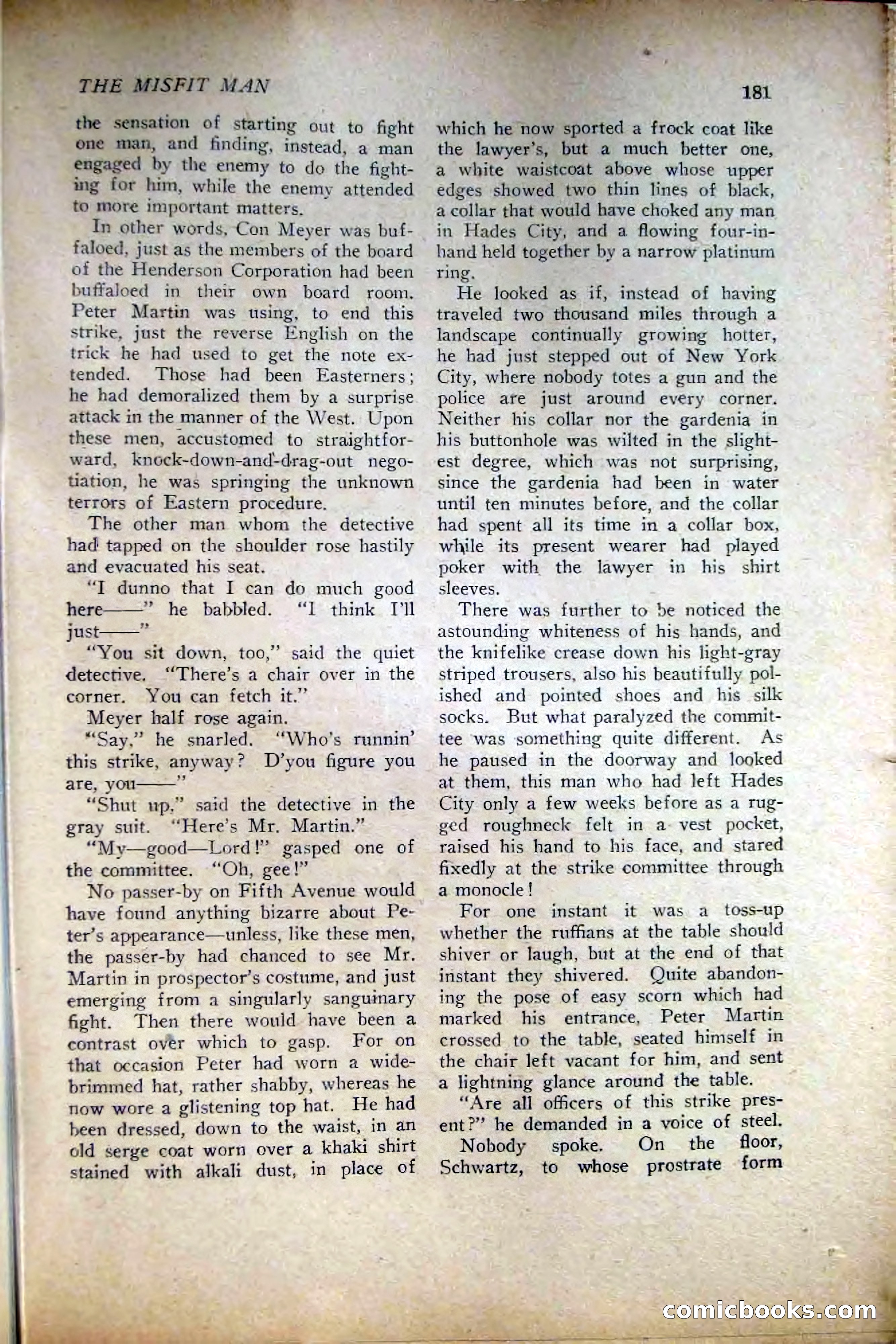 People's Story Magazine, November 25, 1922 — page 183 of 196