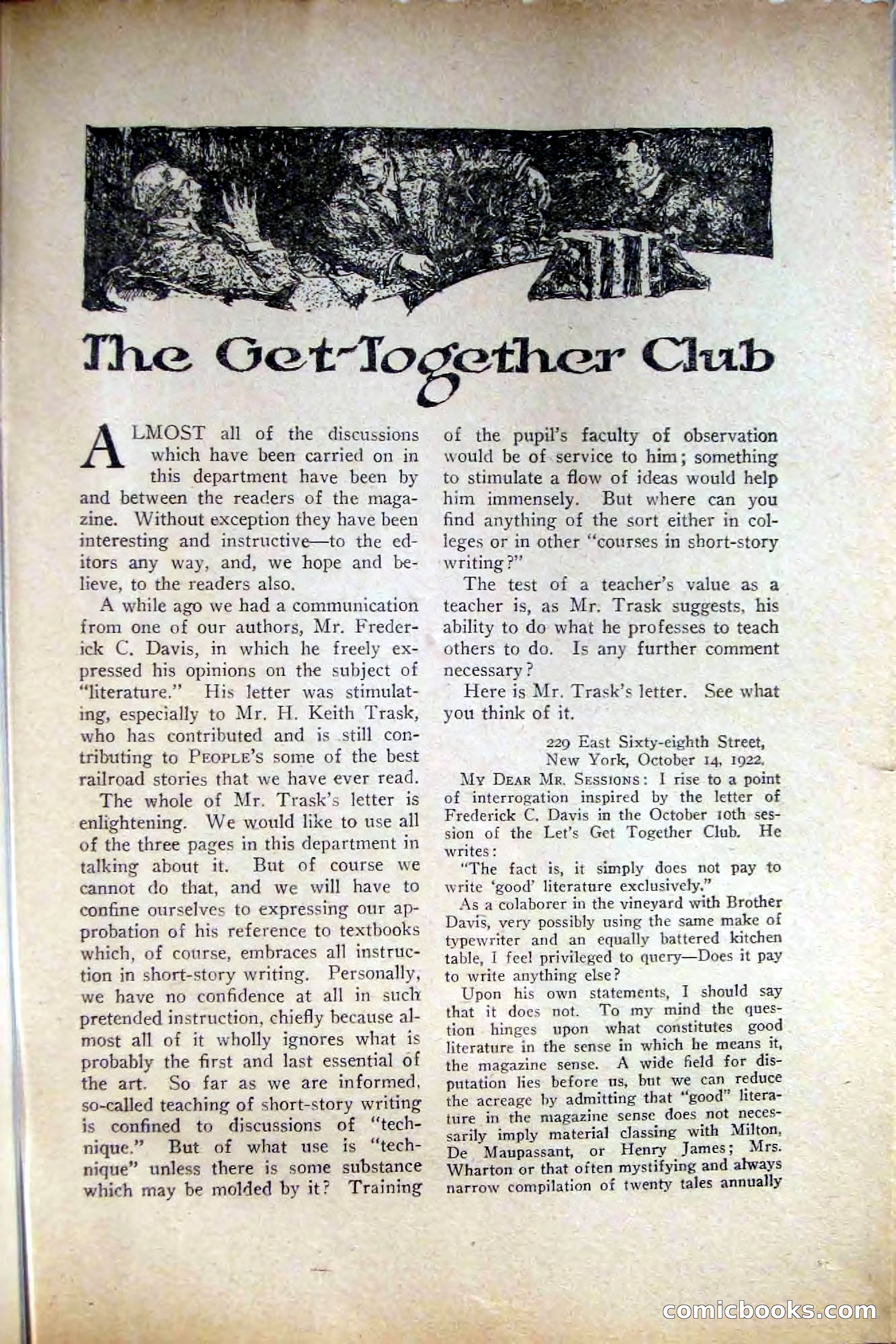People's Story Magazine, November 25, 1922 — page 191 of 196