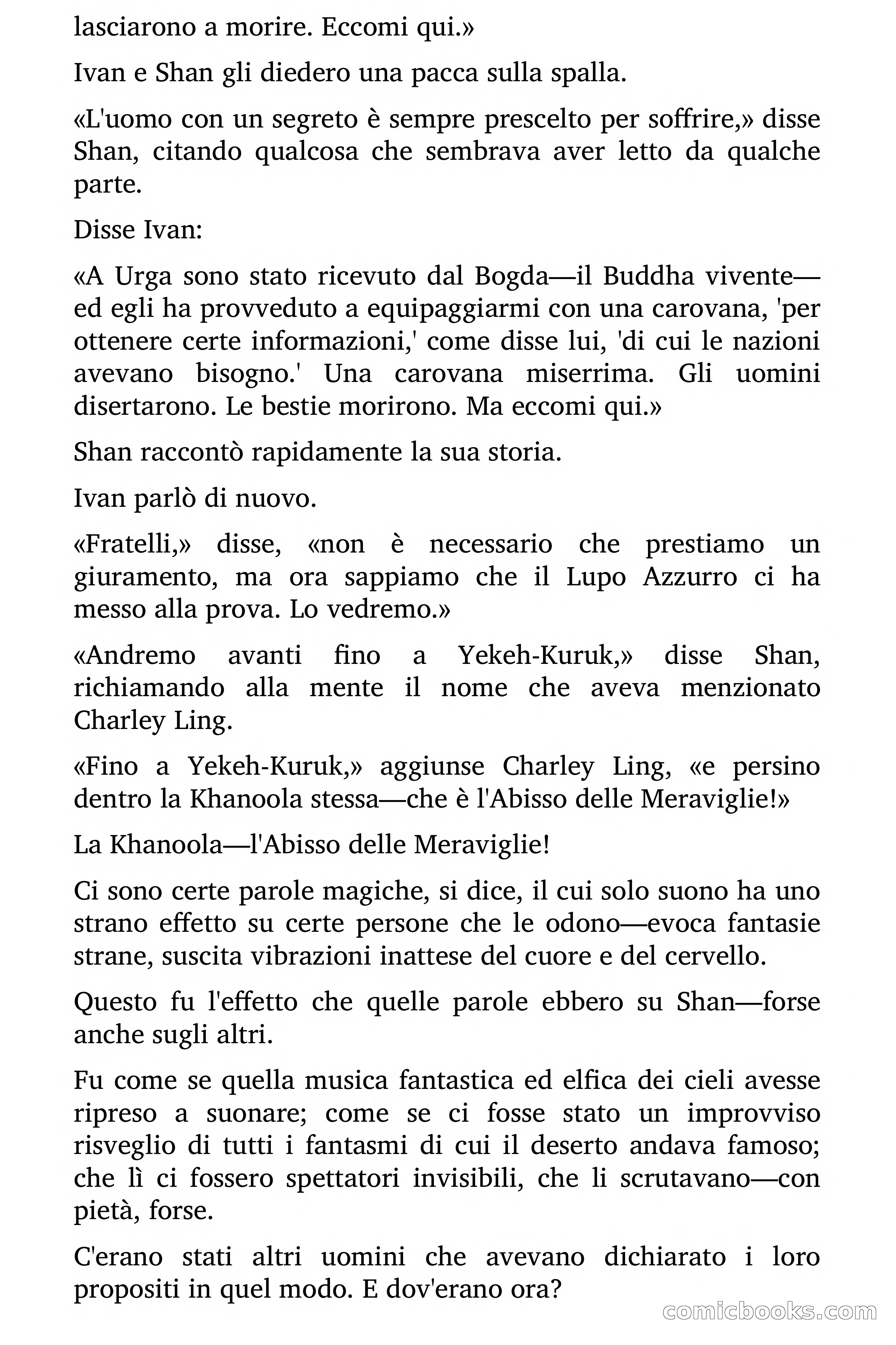 L'Abisso delle Meraviglie — page 72 of 188