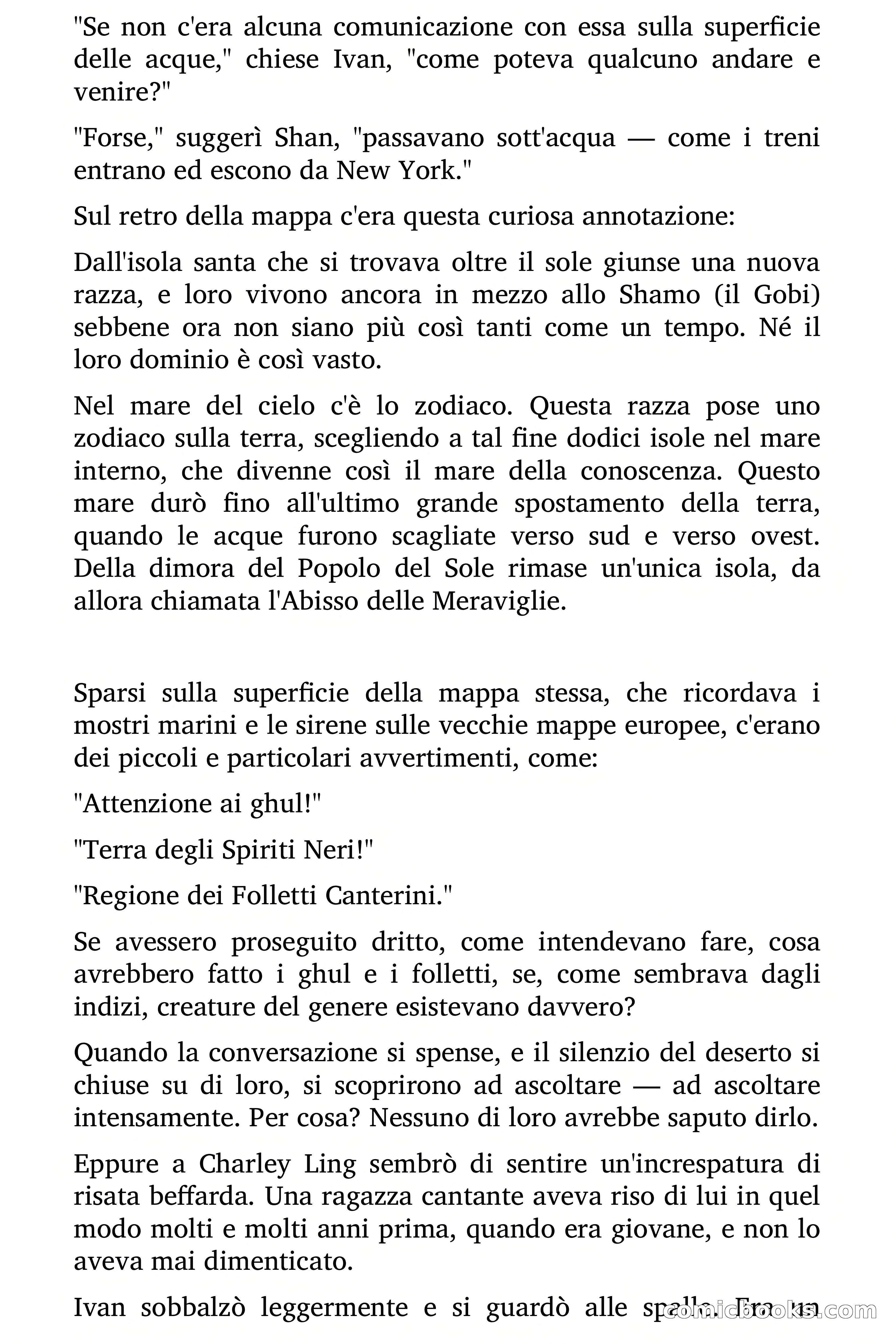 L'Abisso delle Meraviglie — page 76 of 188