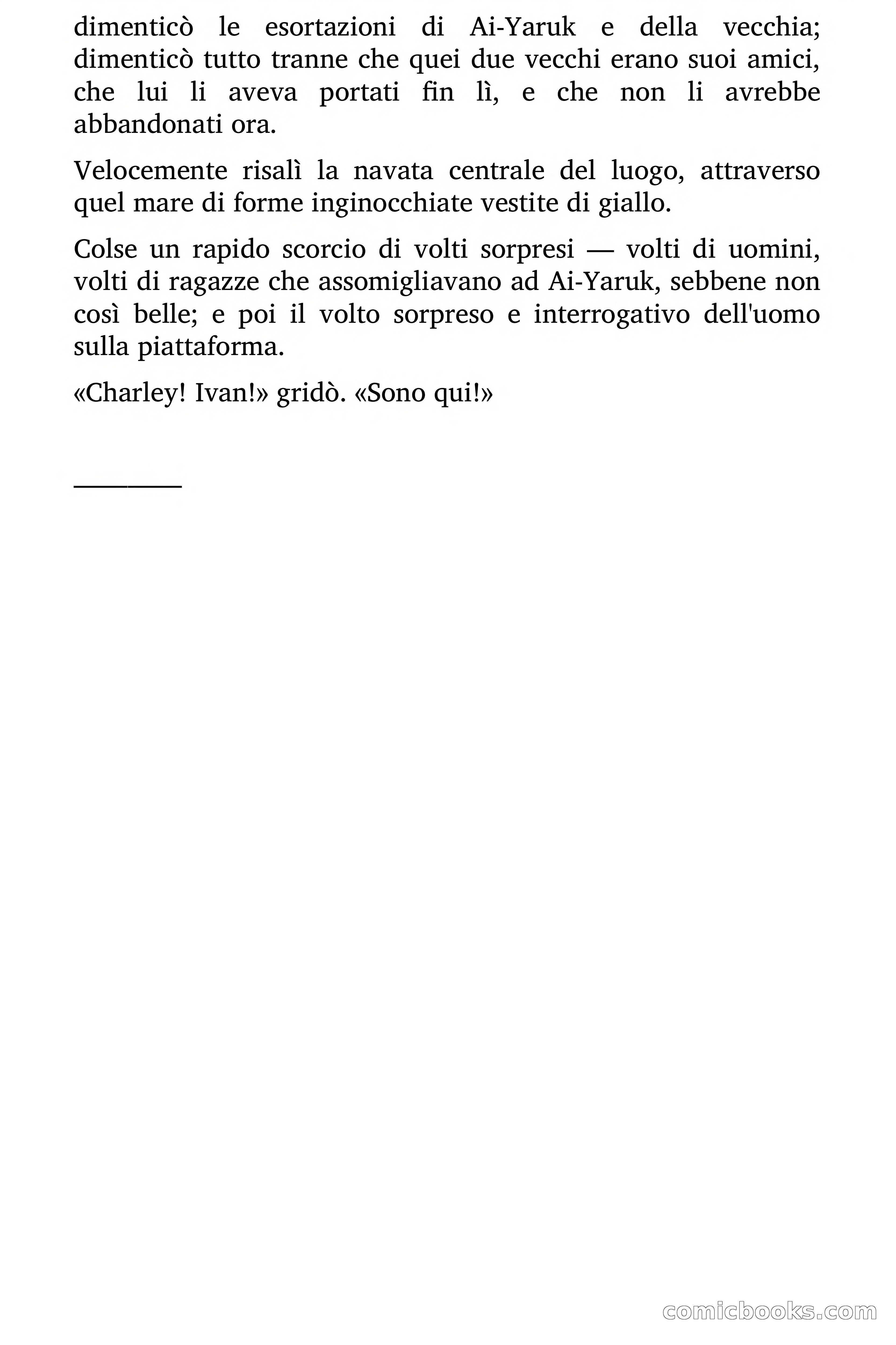 L'Abisso delle Meraviglie — page 109 of 188