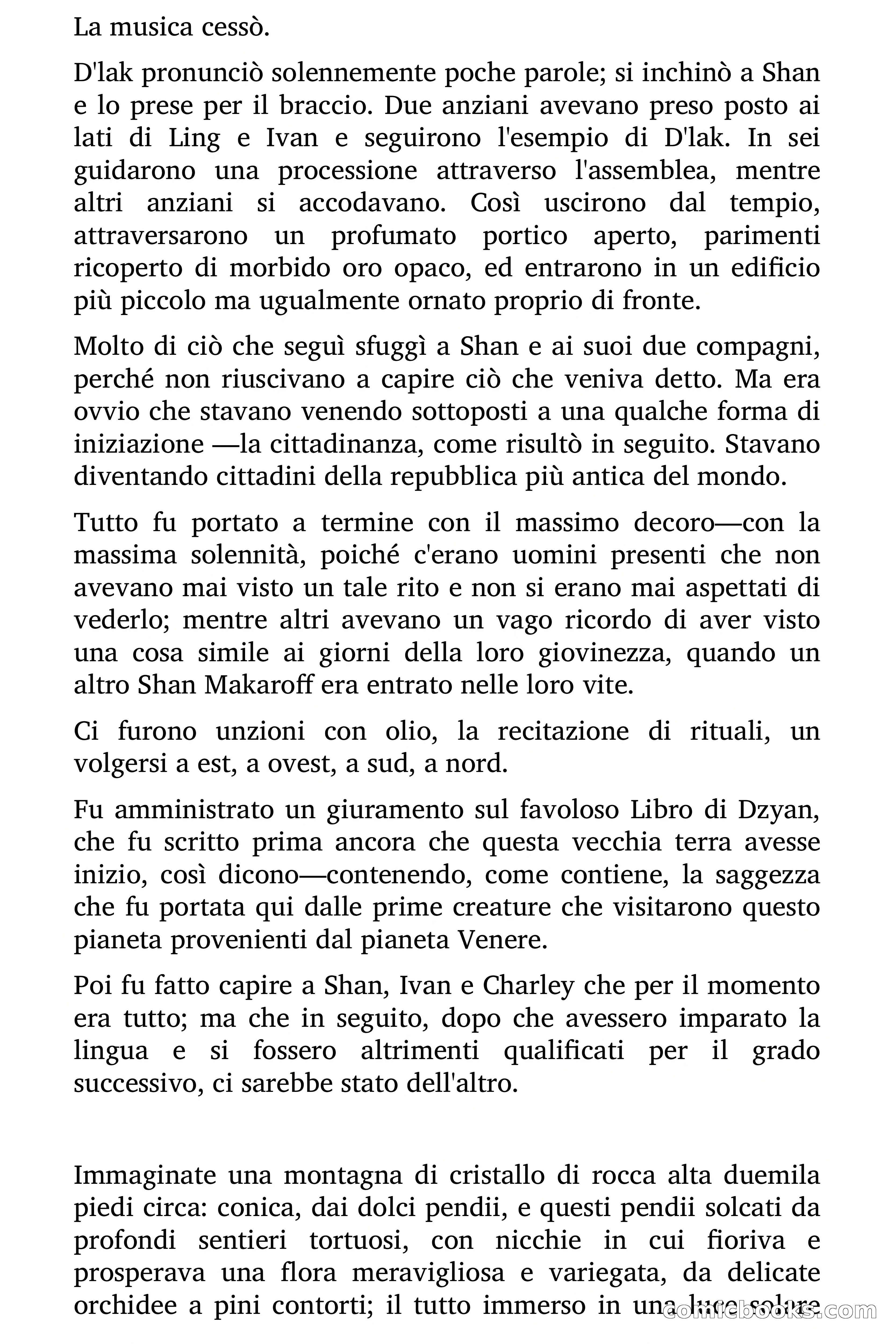 L'Abisso delle Meraviglie — page 117 of 188