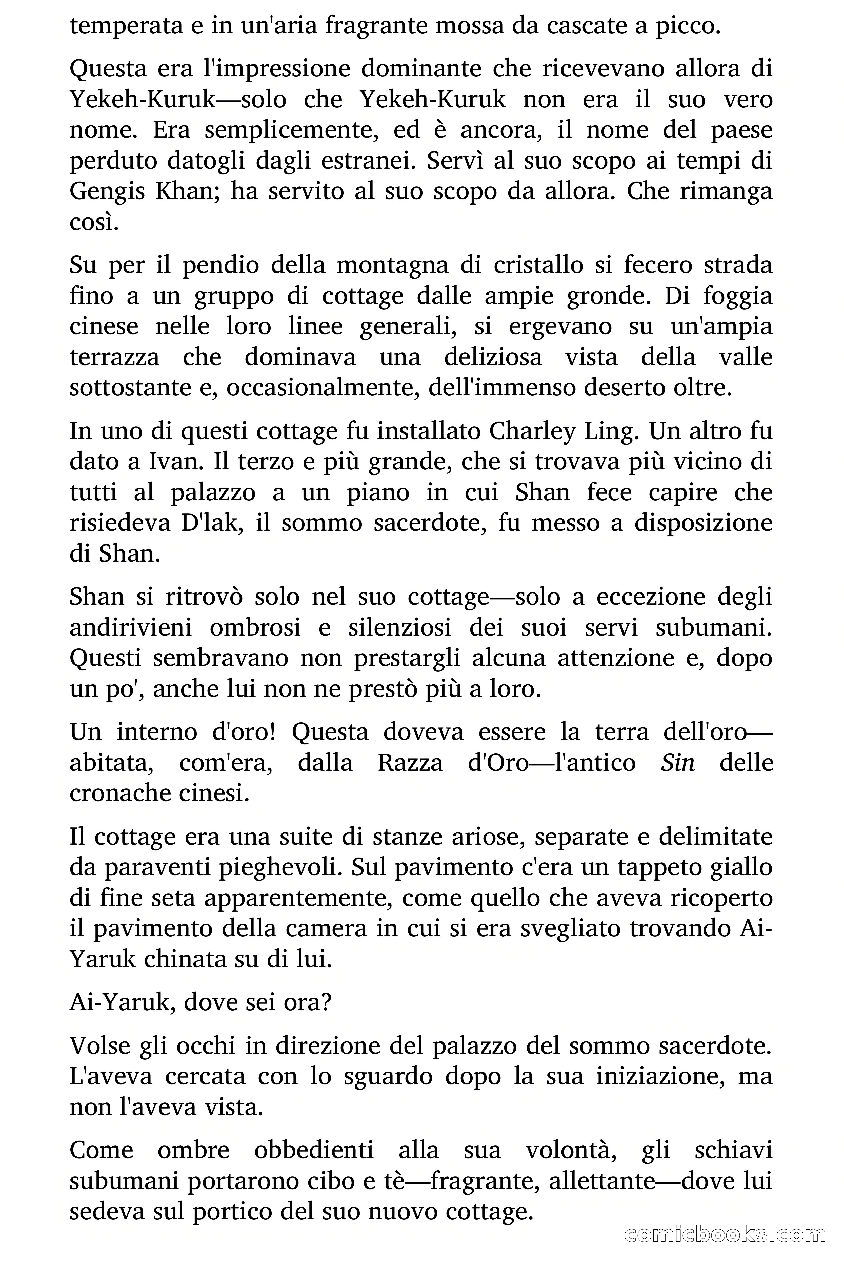 L'Abisso delle Meraviglie — page 118 of 188
