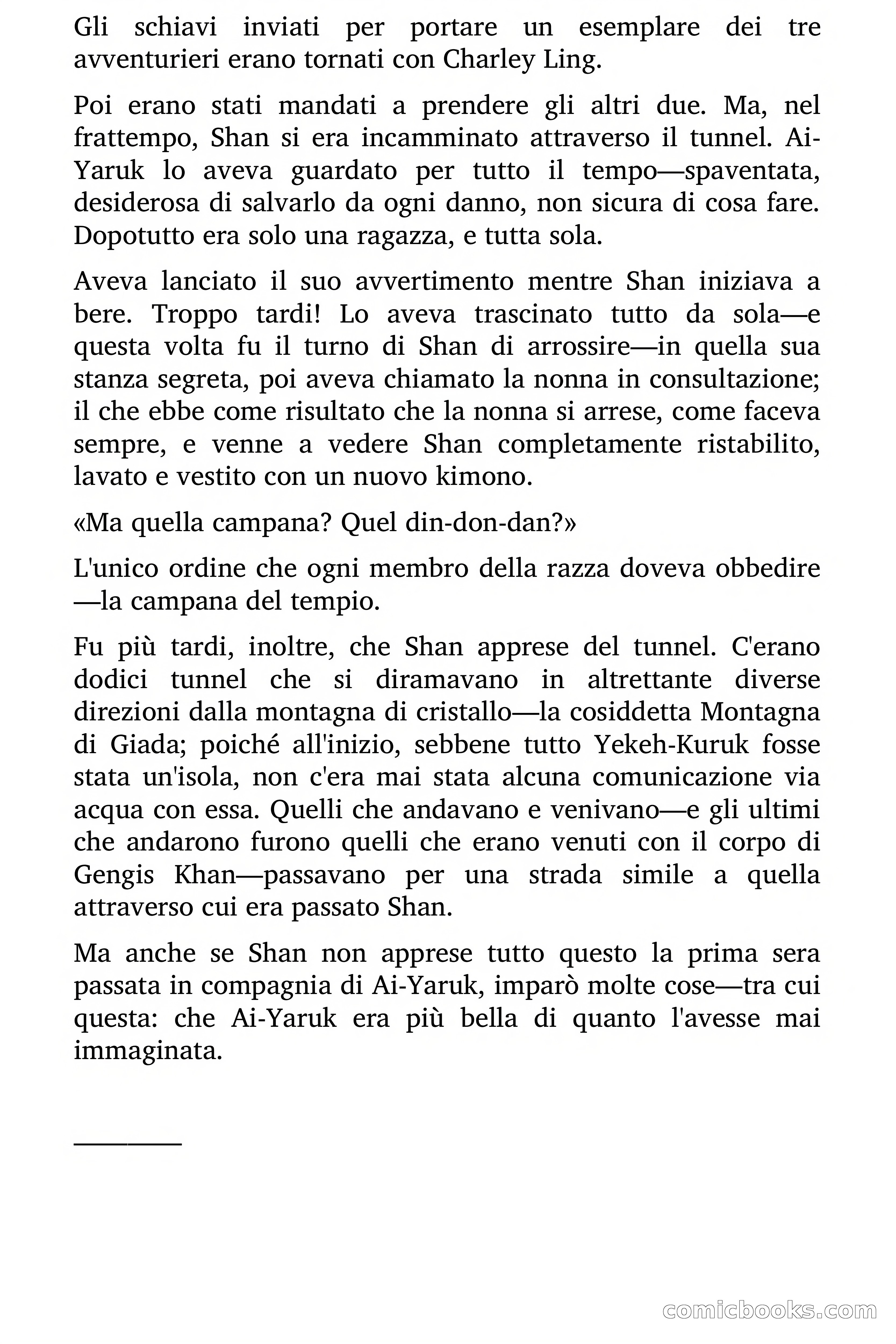 L'Abisso delle Meraviglie — page 121 of 188