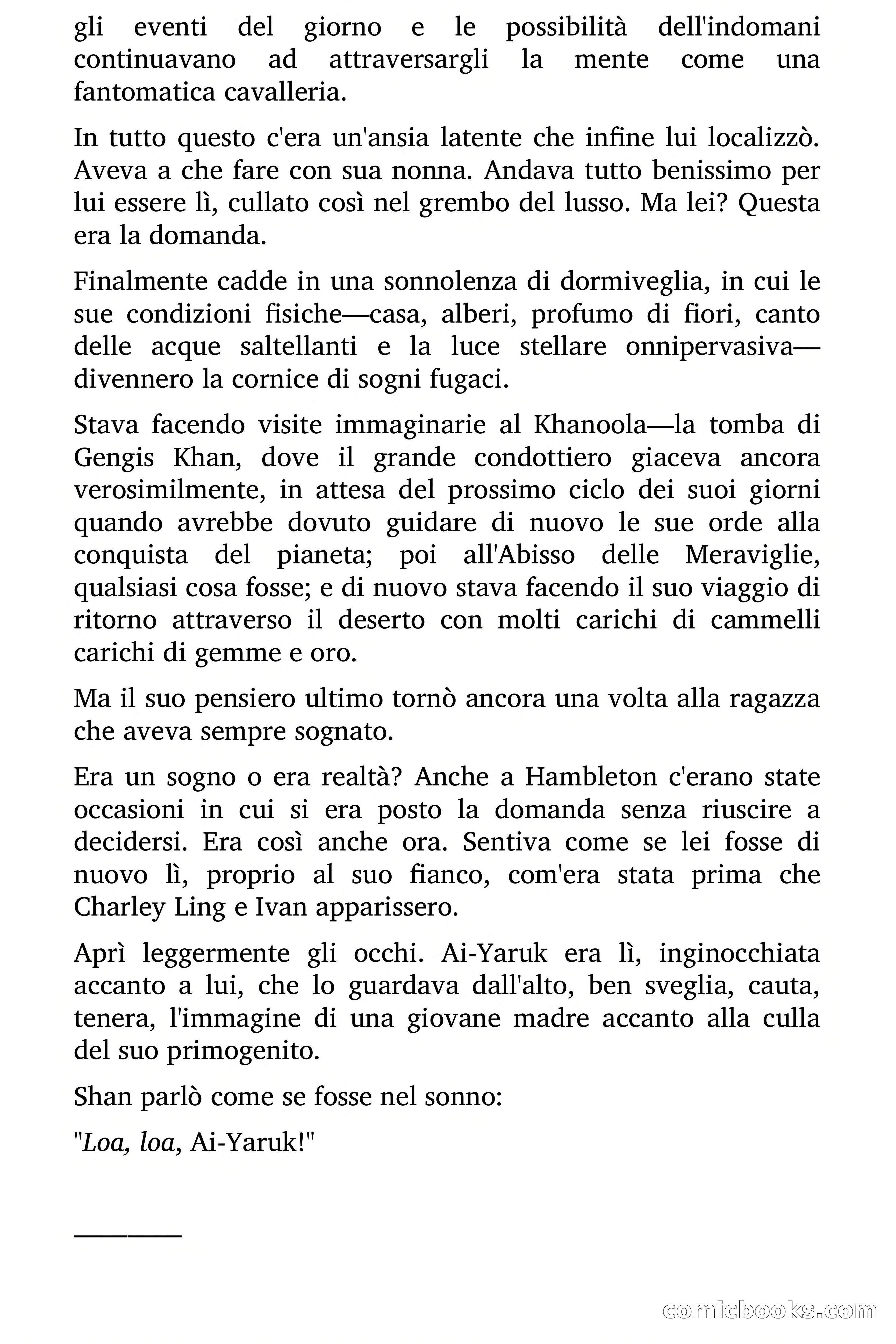 L'Abisso delle Meraviglie — page 125 of 188