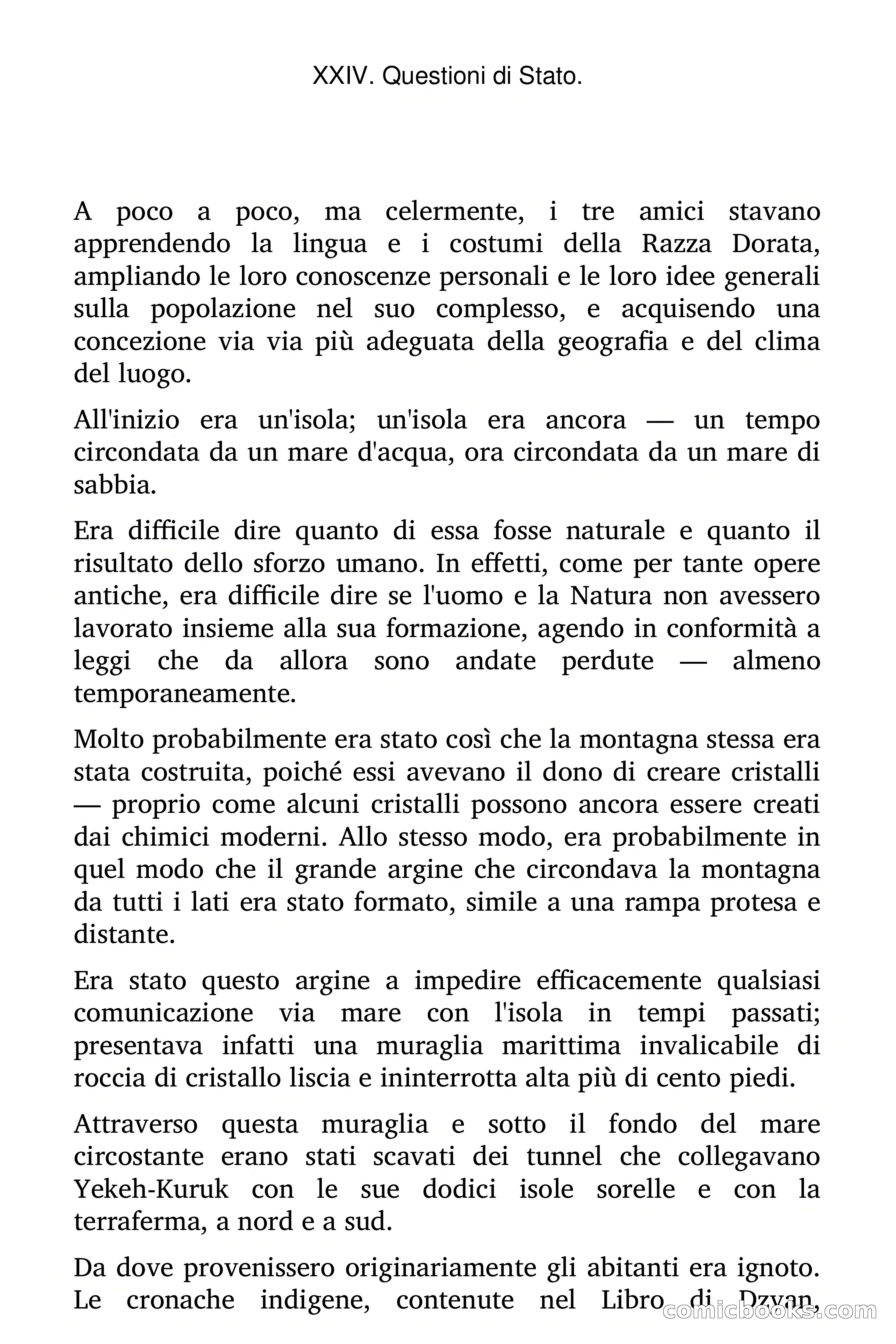 L'Abisso delle Meraviglie — page 126 of 188