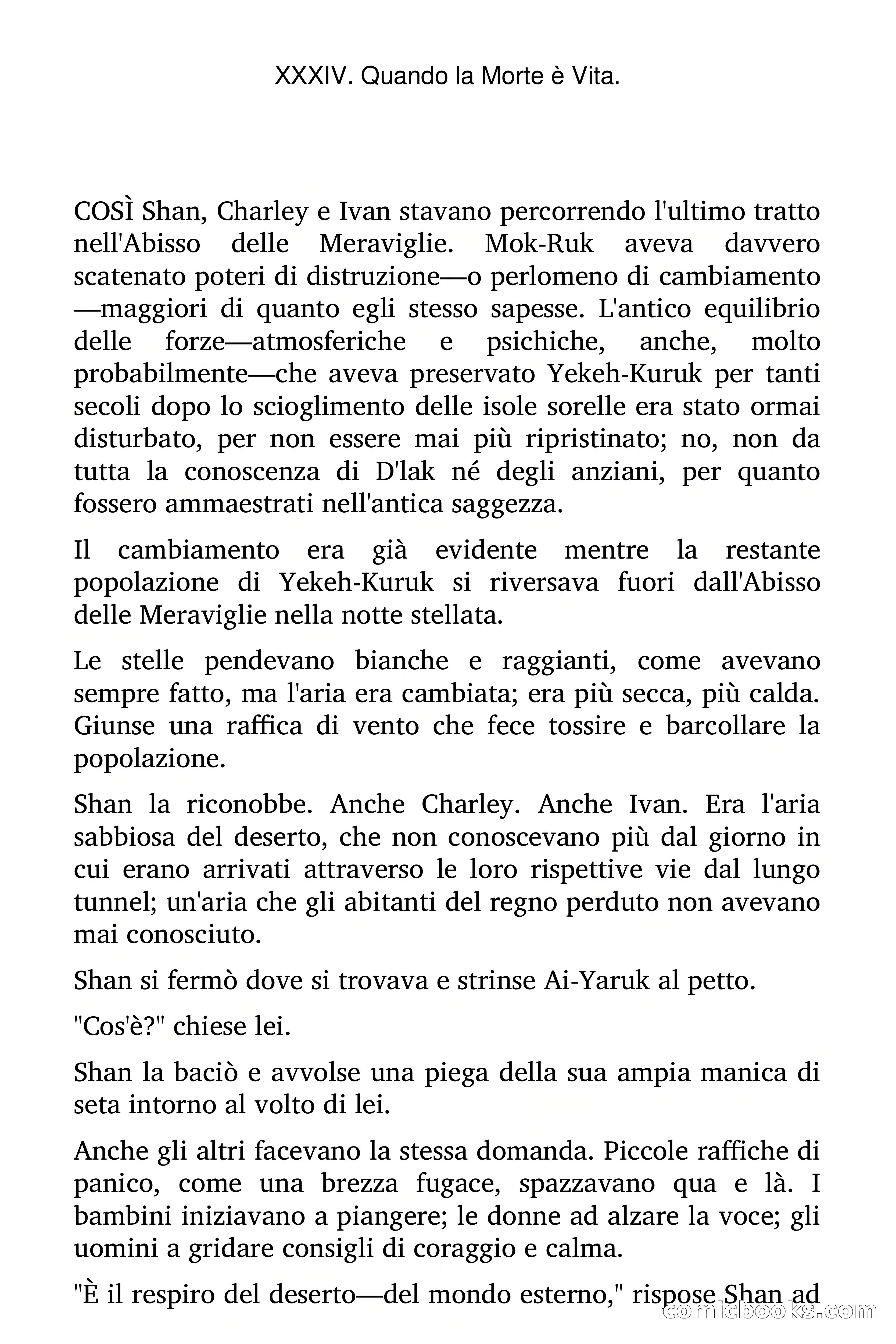 L'Abisso delle Meraviglie — page 171 of 188