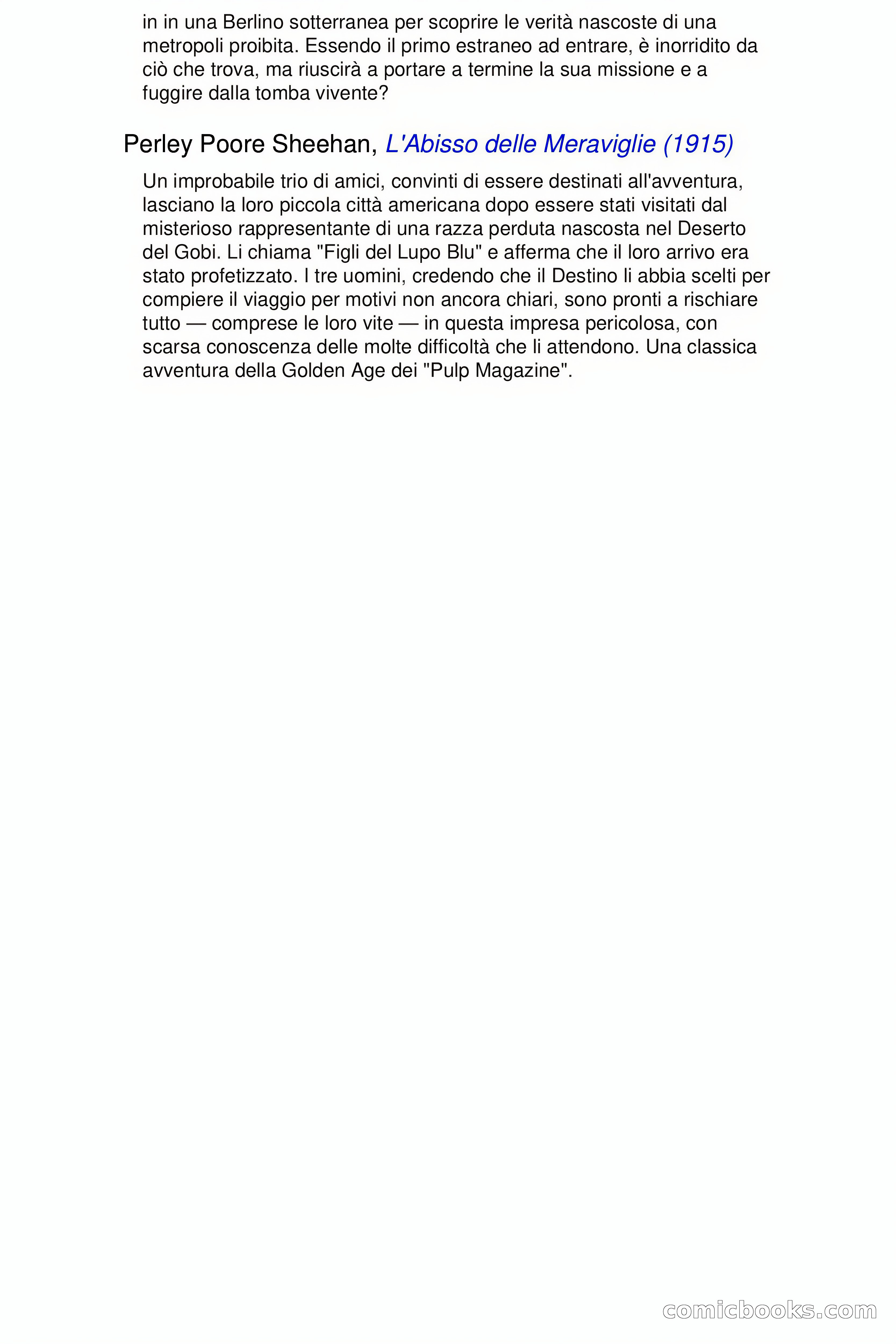 L'Abisso delle Meraviglie — page 187 of 188