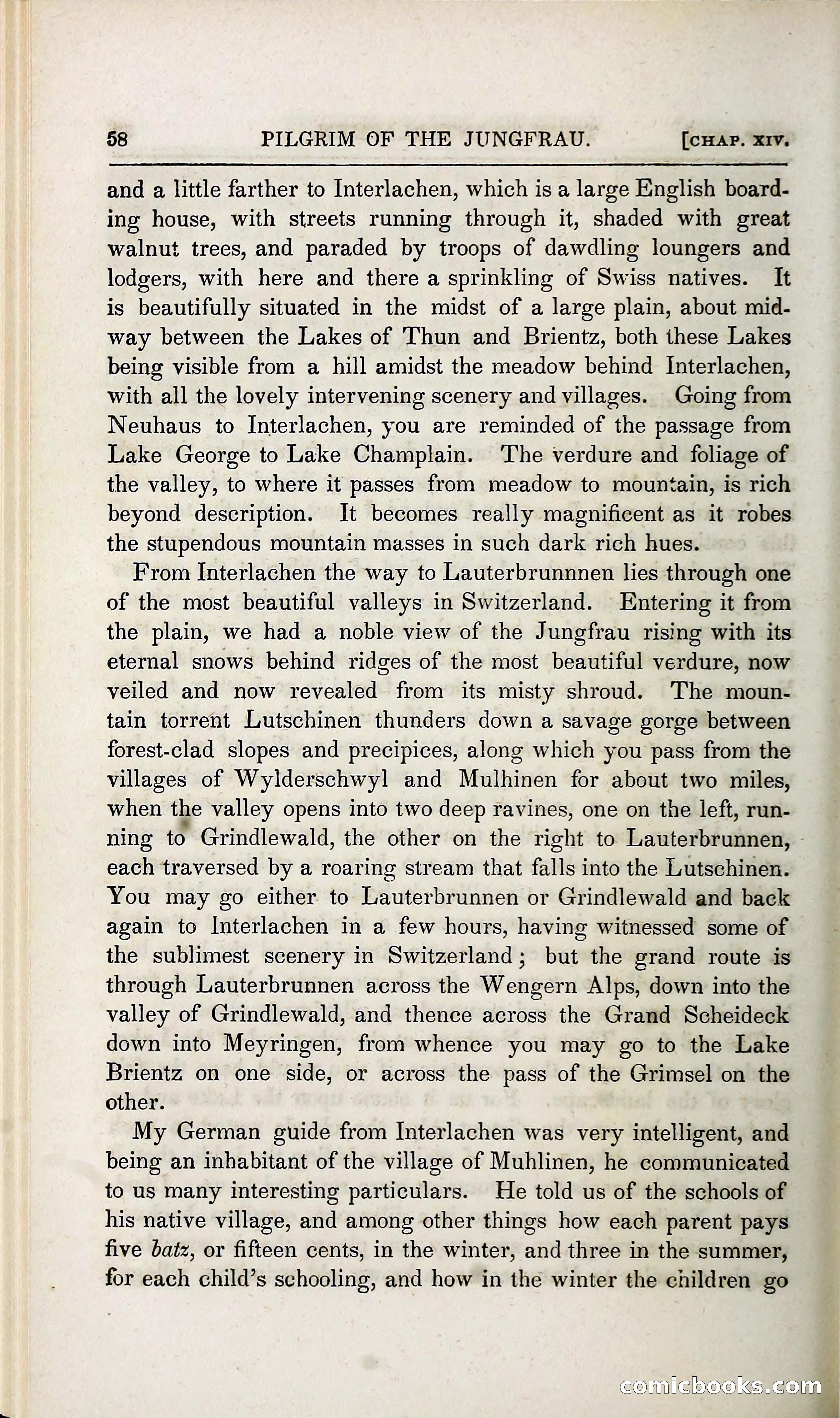The Pilgrim in the Shadow of the Jungfrau Alp — page 252 of 396