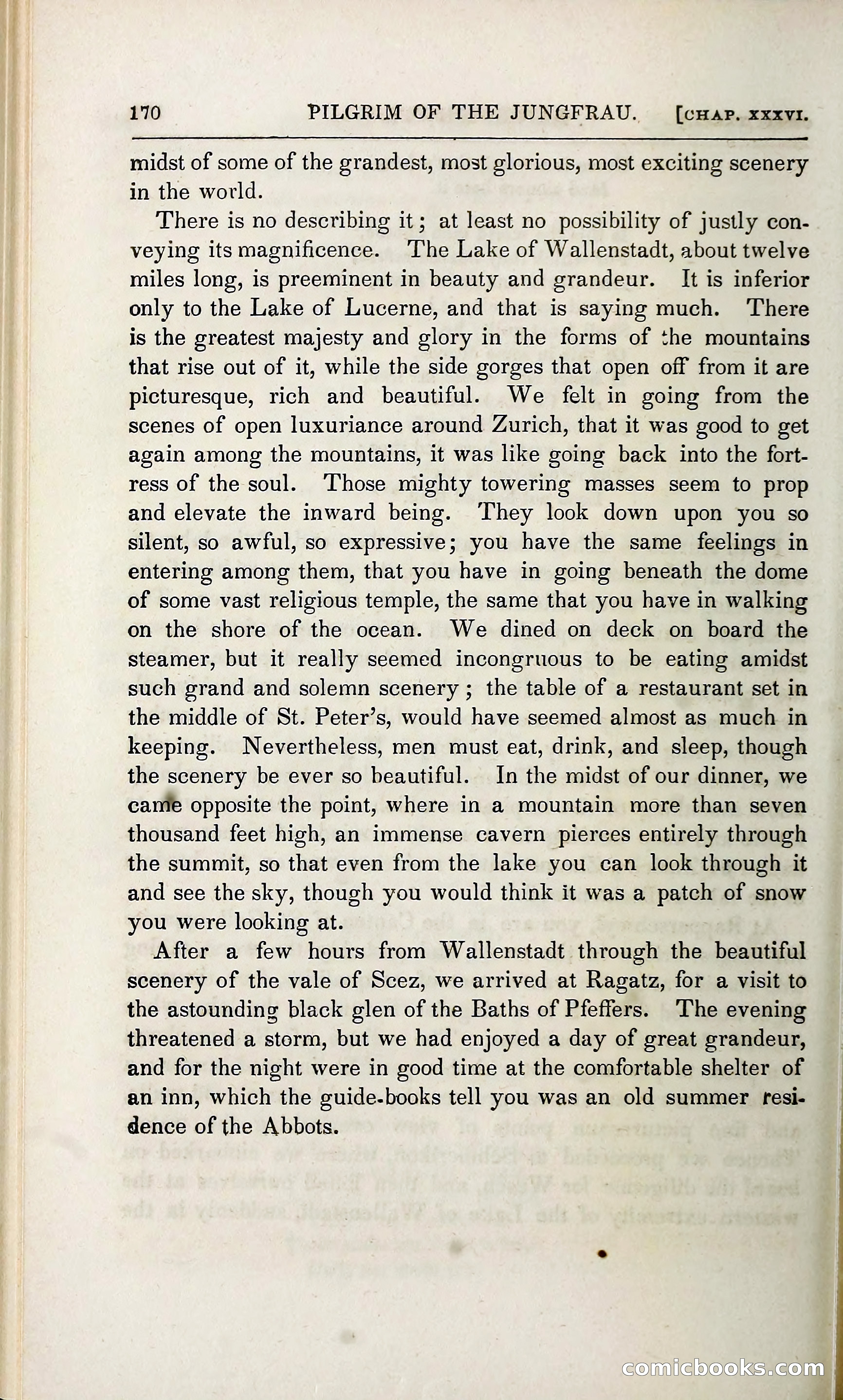 The Pilgrim in the Shadow of the Jungfrau Alp — page 364 of 396