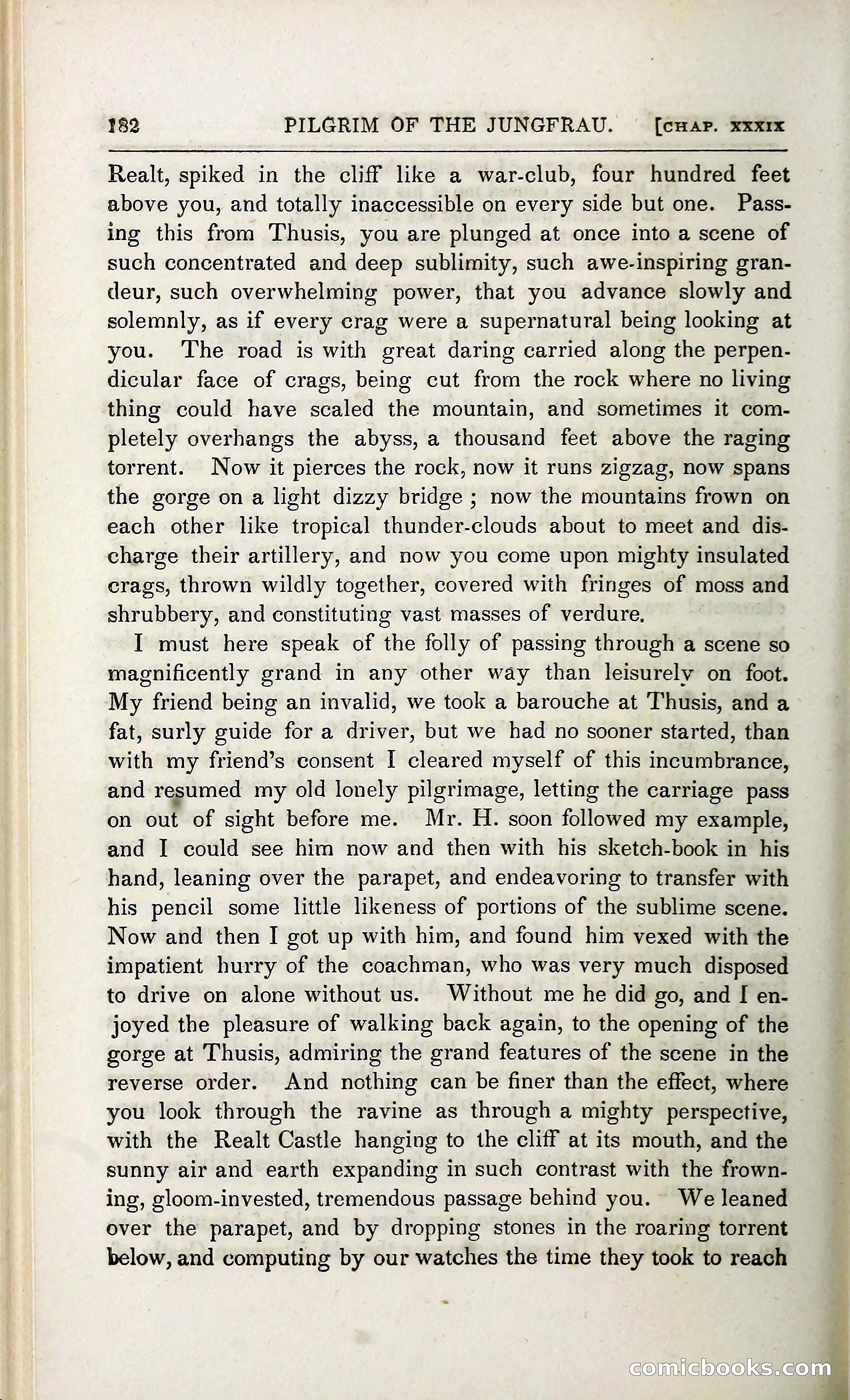 The Pilgrim in the Shadow of the Jungfrau Alp — page 376 of 396